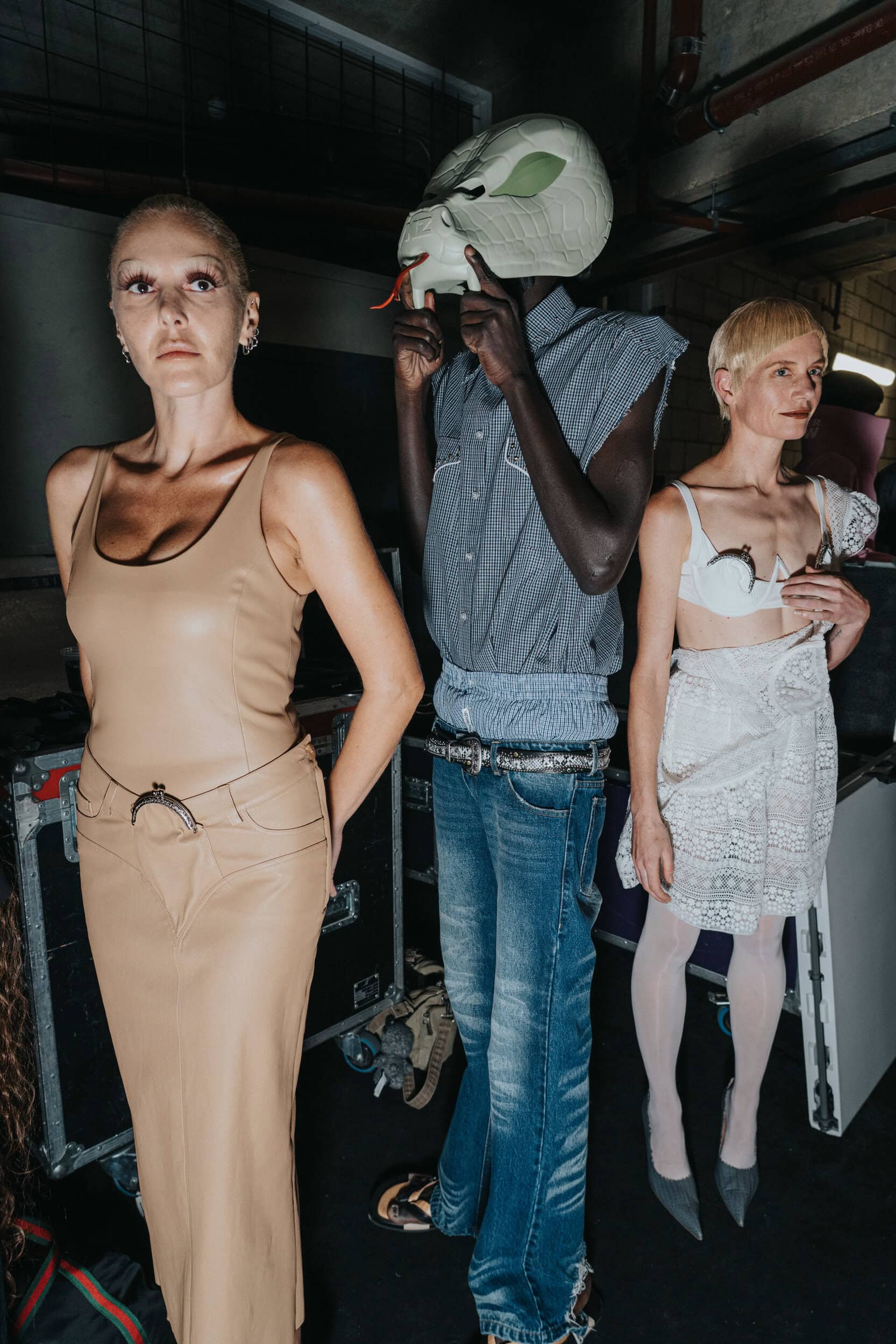 Natasha Zinko Spring 2027 Fashion Show Backstage