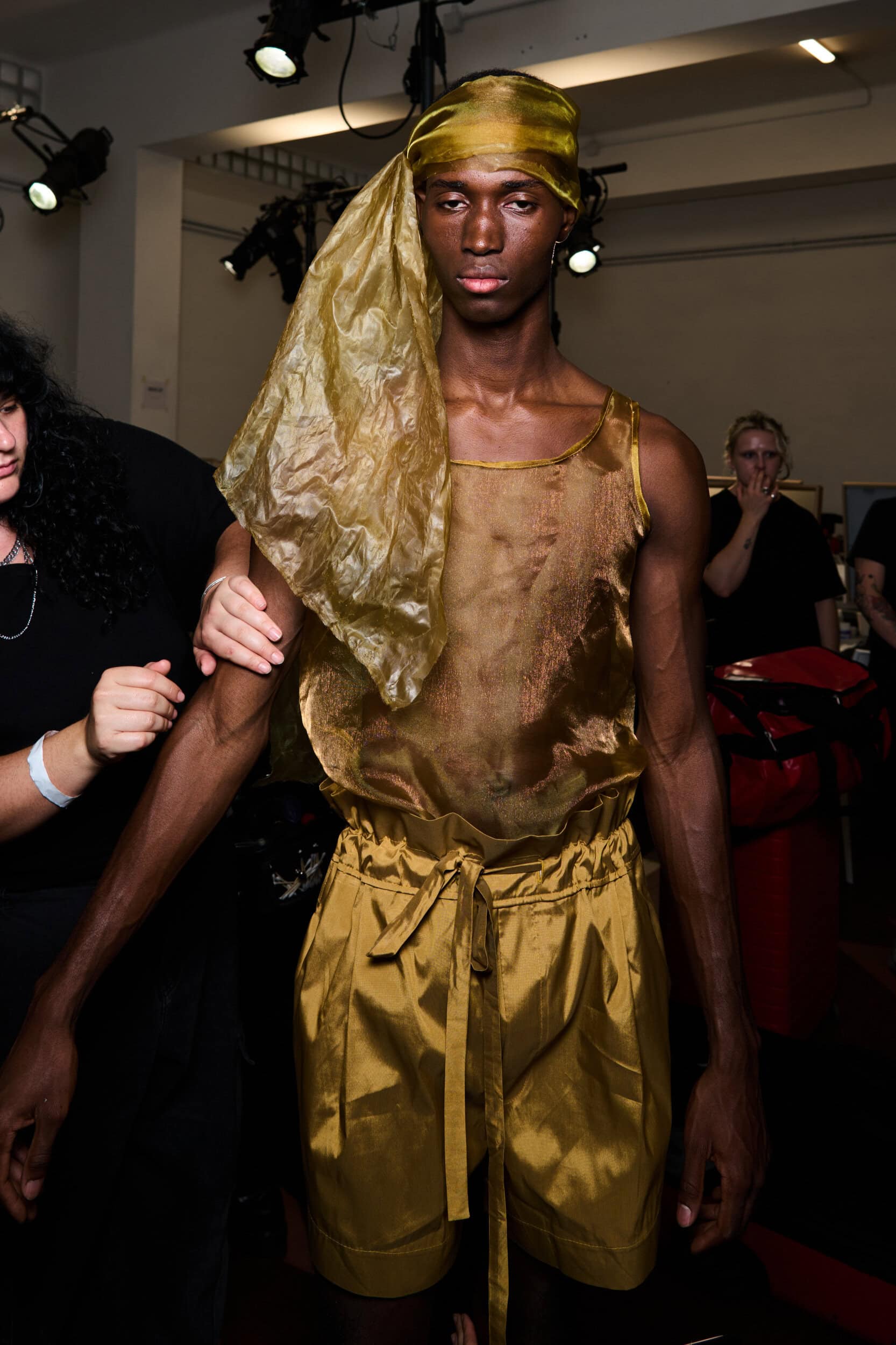 Neithan Herbert Spring 2027 Fashion Show Backstage