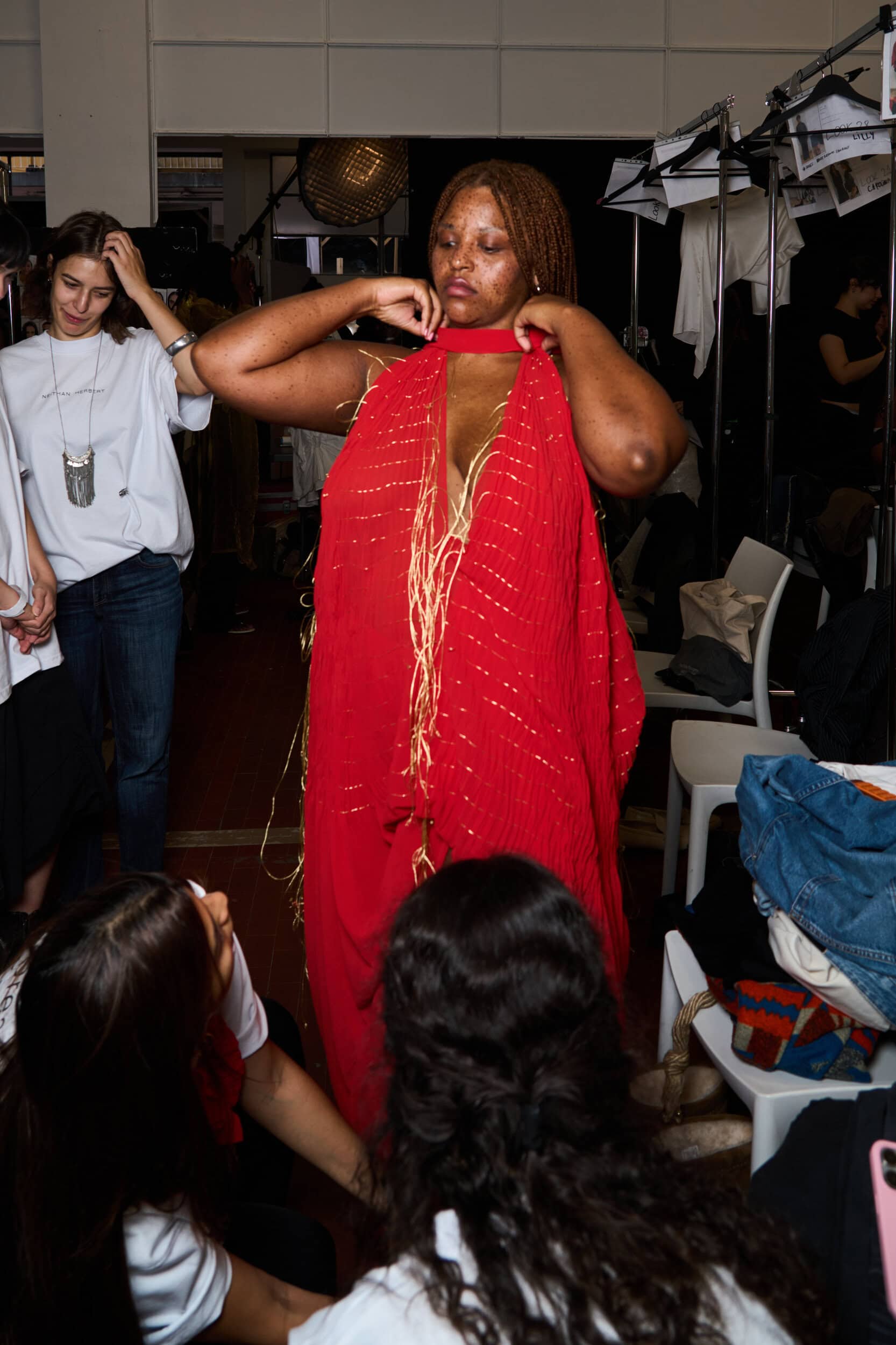 Neithan Herbert Spring 2027 Fashion Show Backstage