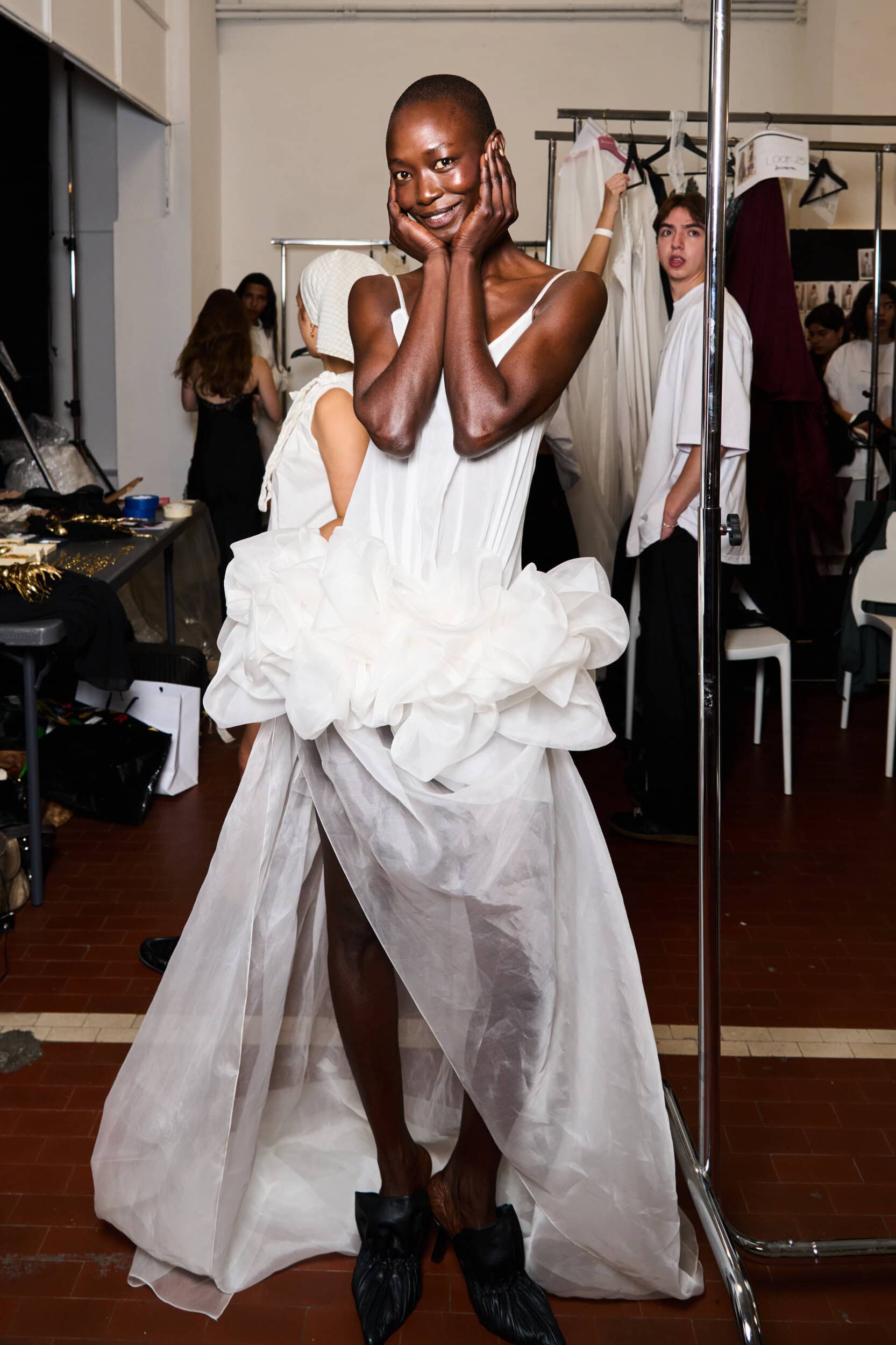 Neithan Herbert Spring 2027 Fashion Show Backstage