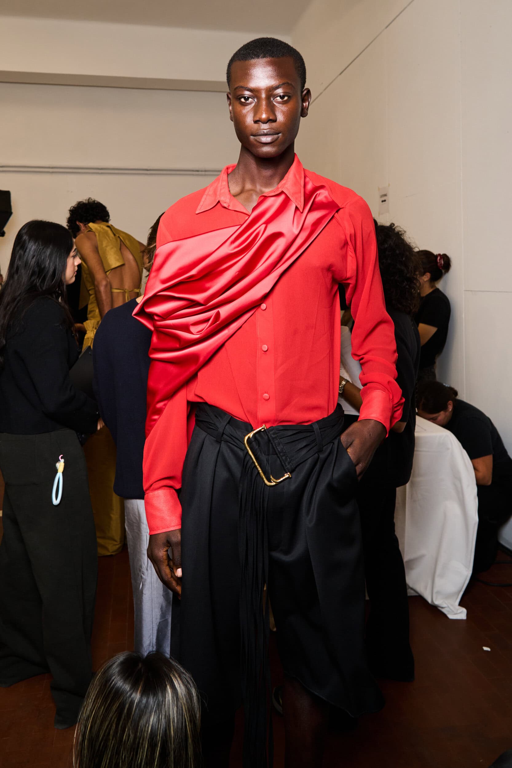 Neithan Herbert Spring 2027 Fashion Show Backstage
