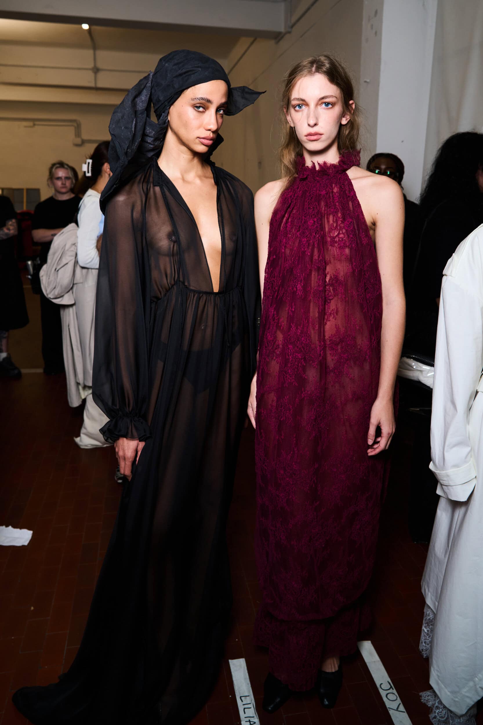Neithan Herbert Spring 2027 Fashion Show Backstage