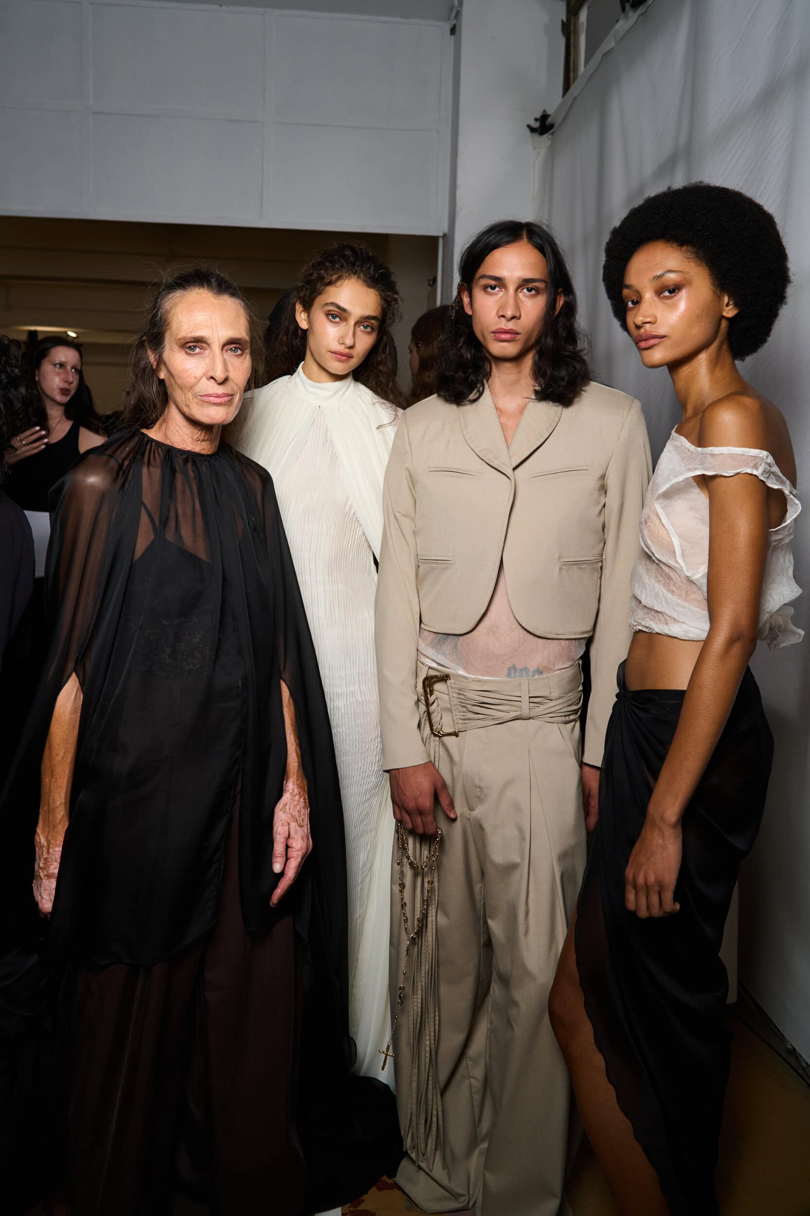 Neithan Herbert Spring 2027 Fashion Show Backstage