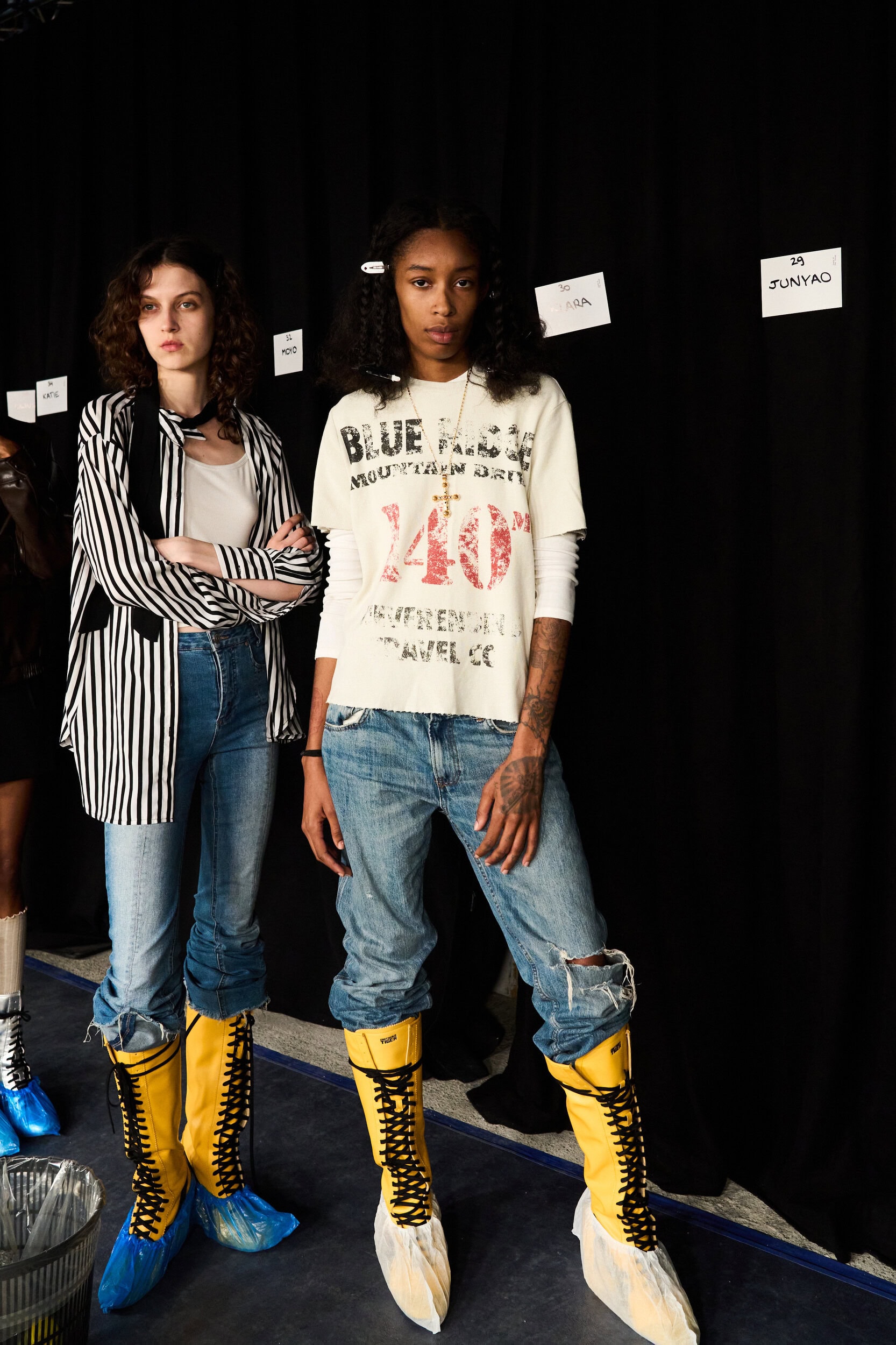 Onitsuka Tiger Spring 2027 Fashion Show Backstage