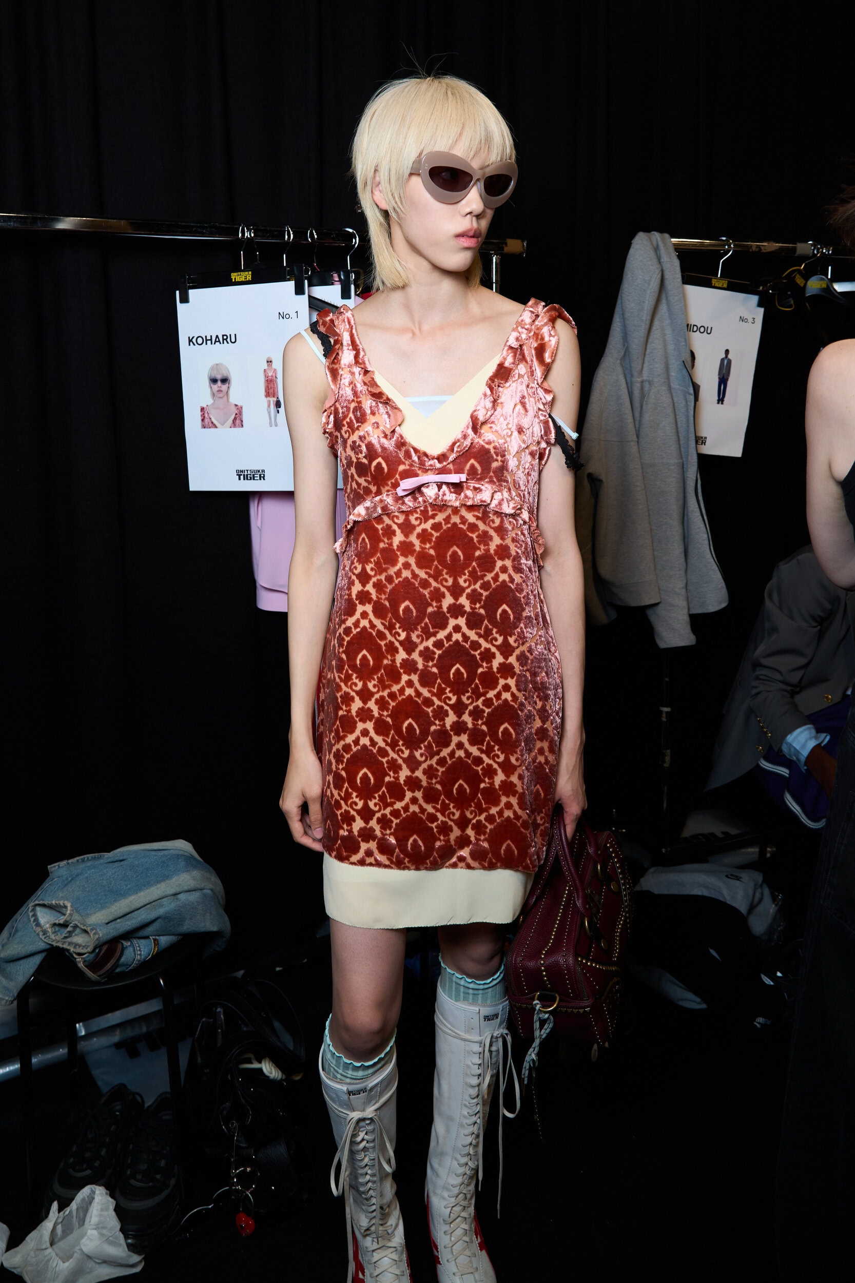 Onitsuka Tiger Spring 2027 Fashion Show Backstage