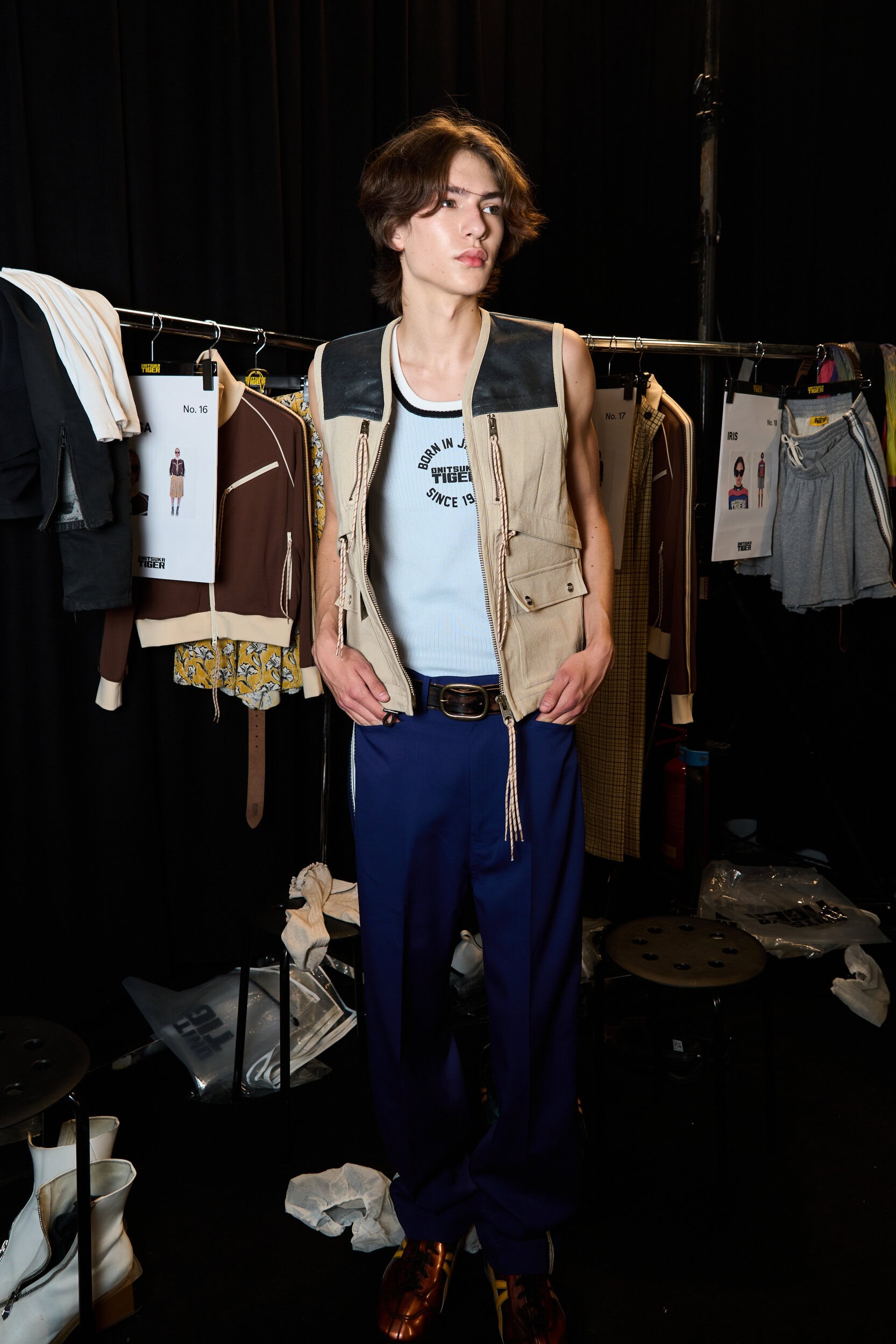 Onitsuka Tiger Spring 2027 Fashion Show Backstage
