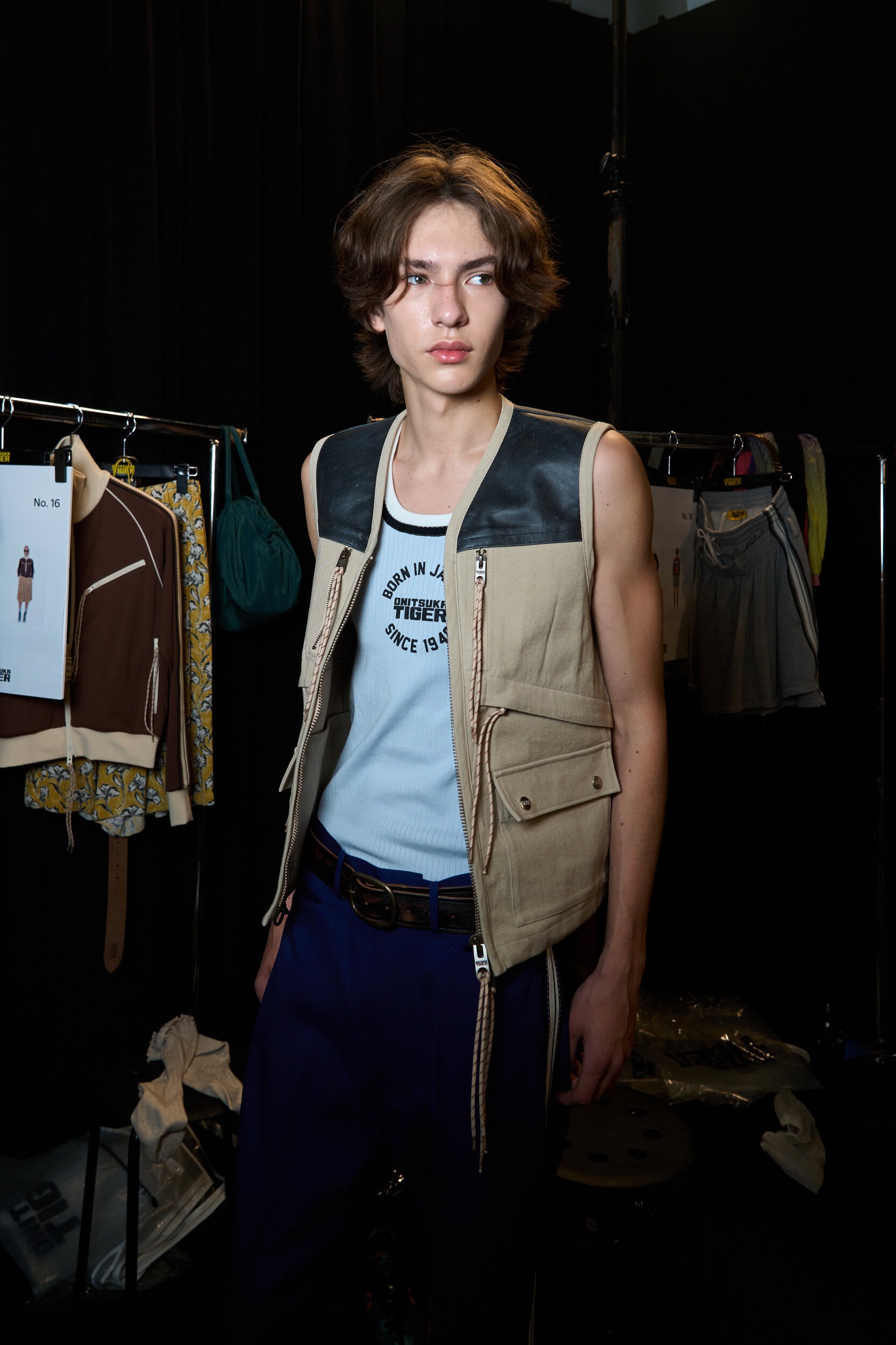 Onitsuka Tiger Spring 2027 Fashion Show Backstage