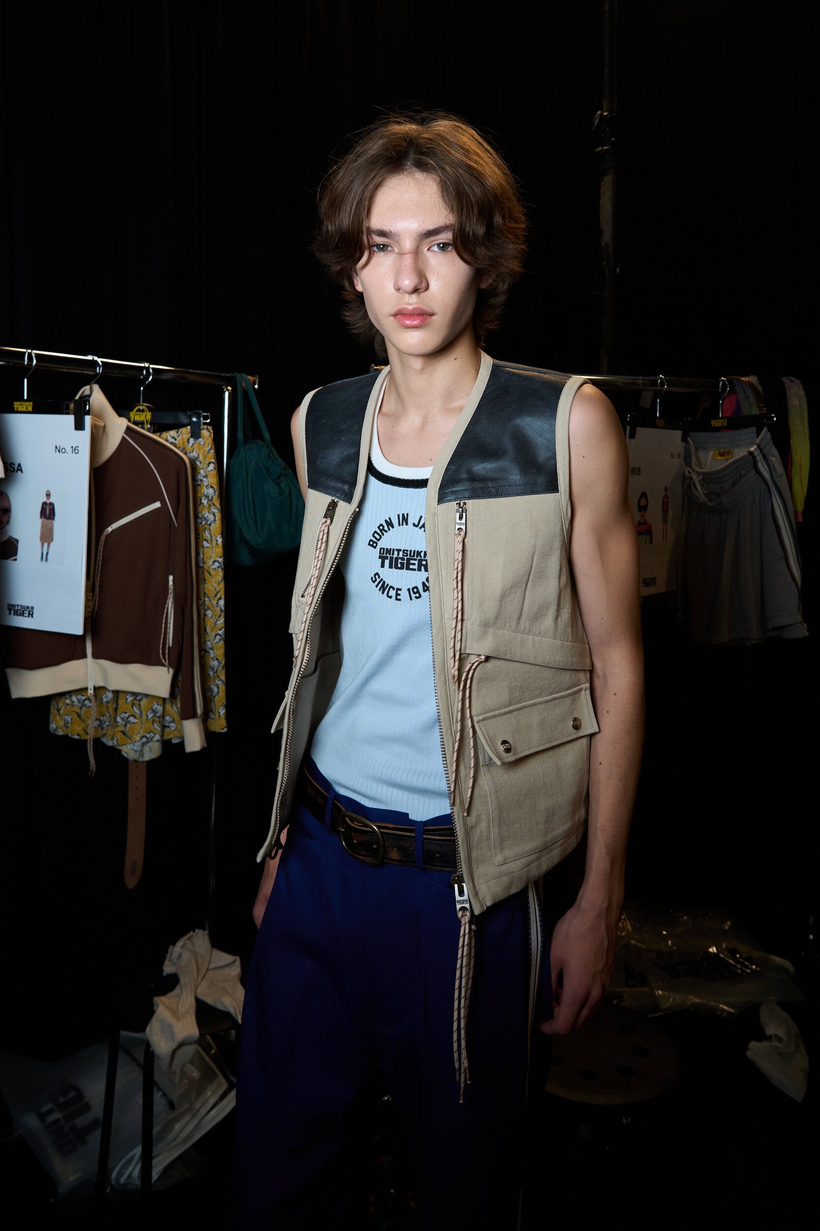 Onitsuka Tiger Spring 2027 Fashion Show Backstage