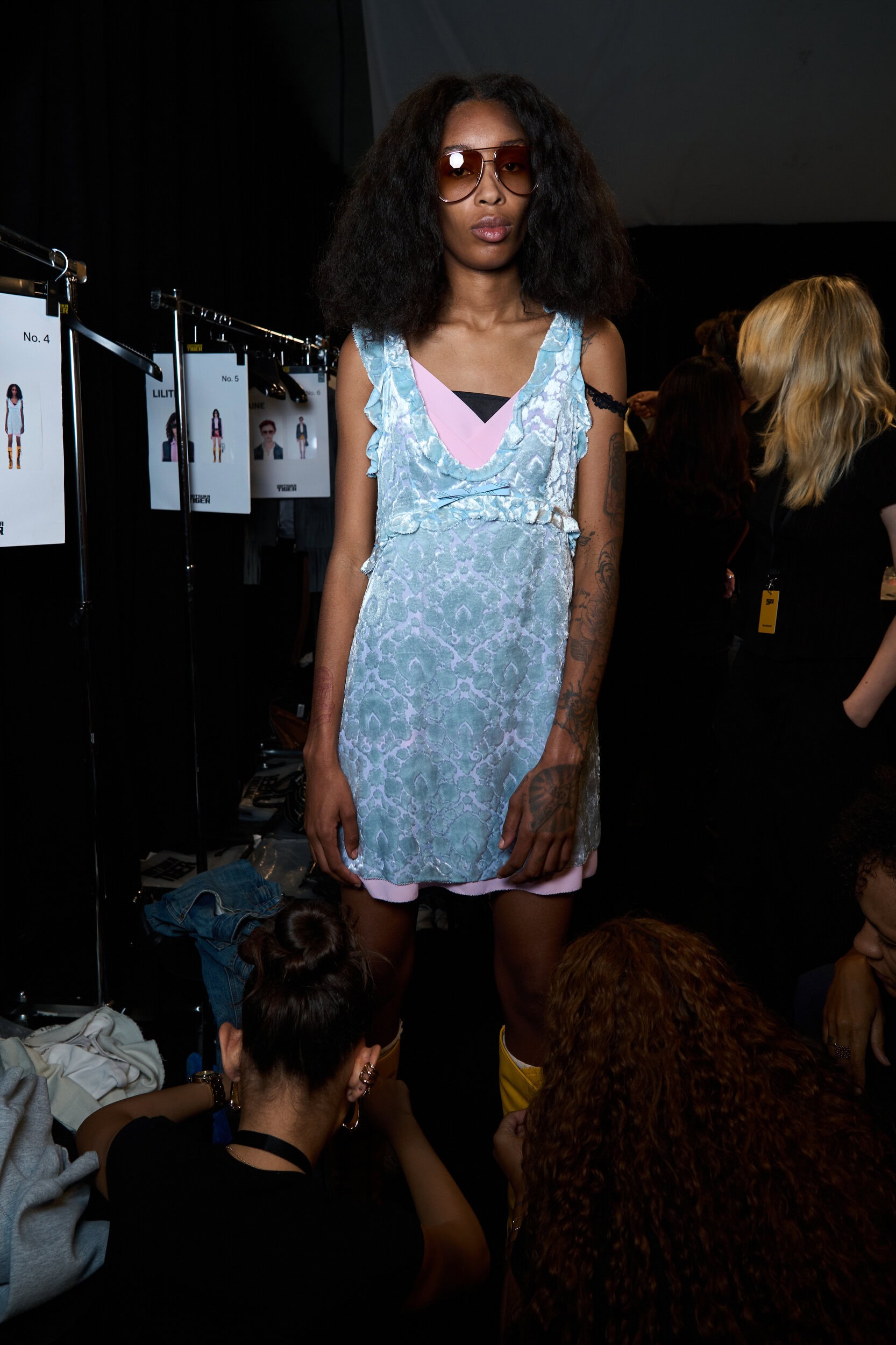 Onitsuka Tiger Spring 2027 Fashion Show Backstage