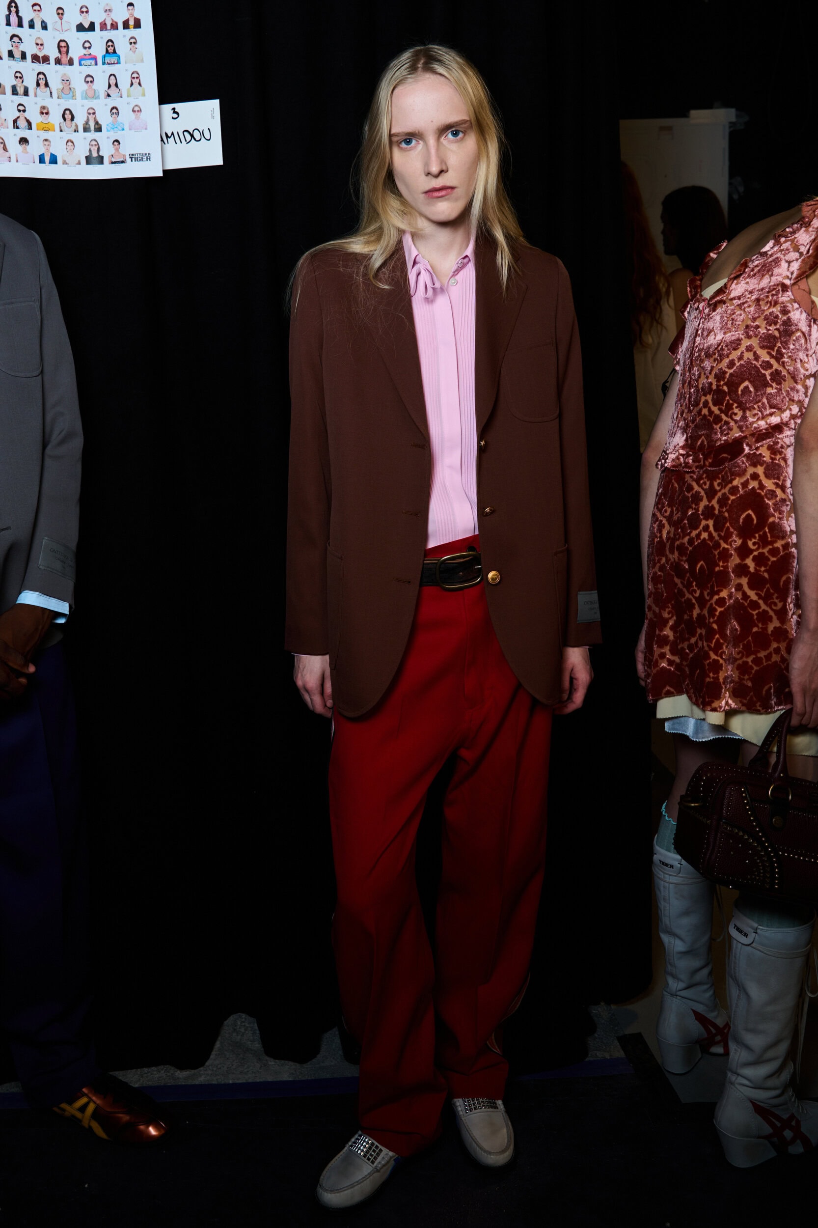 Onitsuka Tiger Spring 2027 Fashion Show Backstage
