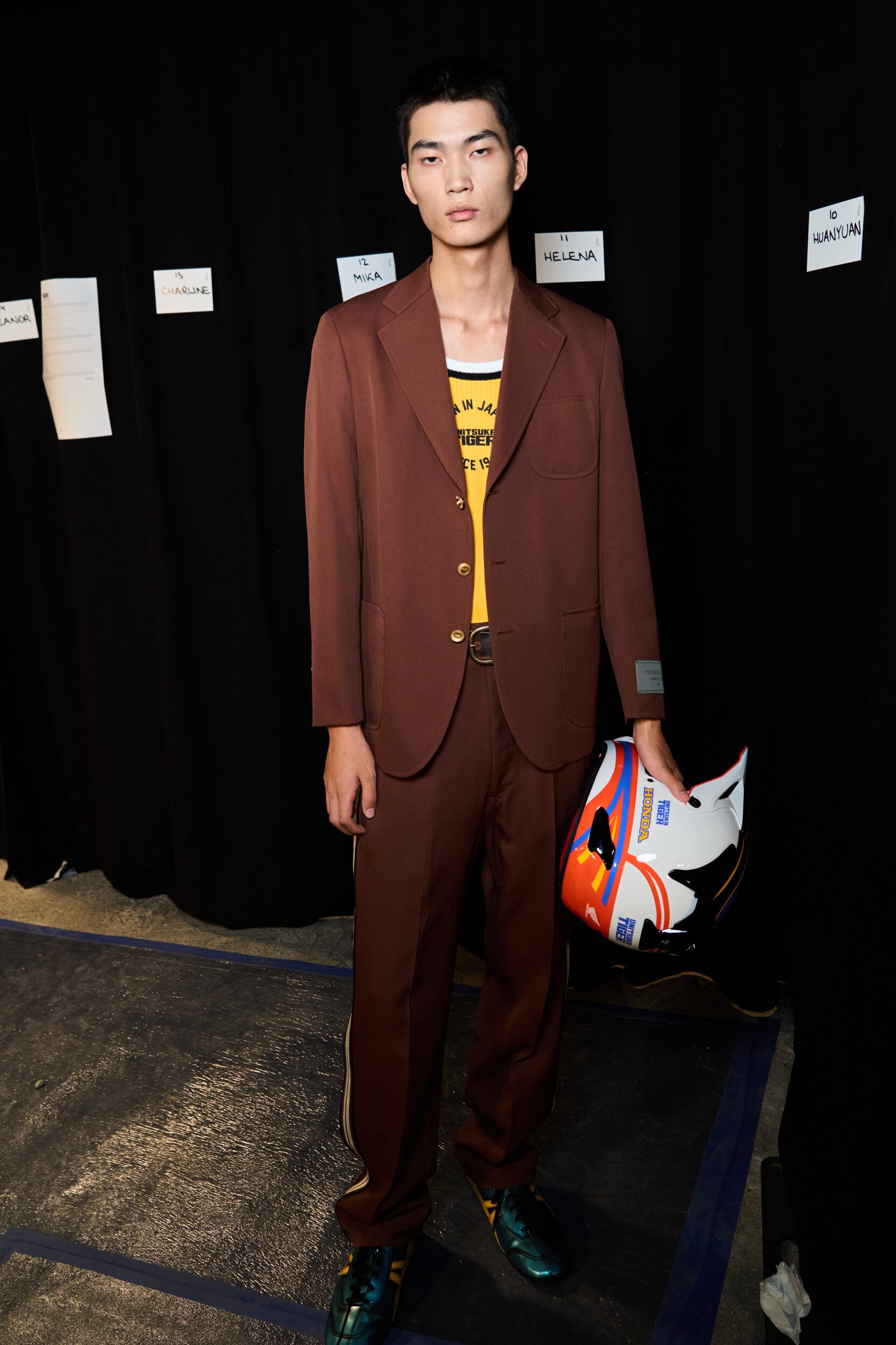 Onitsuka Tiger Spring 2027 Fashion Show Backstage