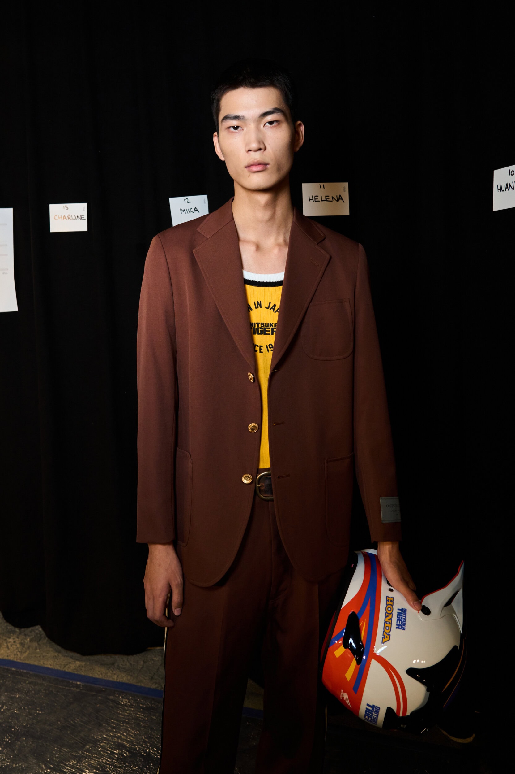 Onitsuka Tiger Spring 2027 Fashion Show Backstage