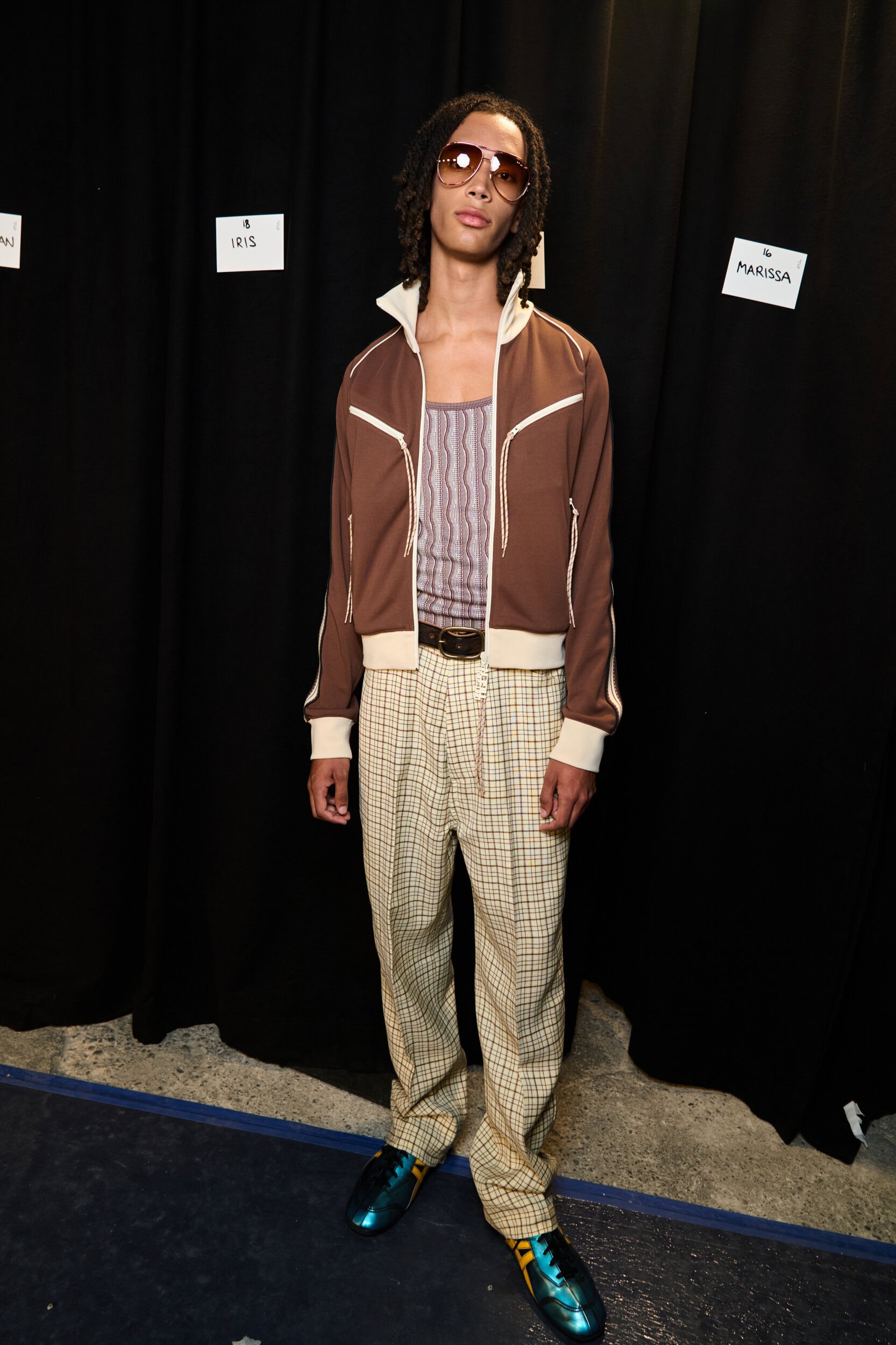 Onitsuka Tiger Spring 2027 Fashion Show Backstage