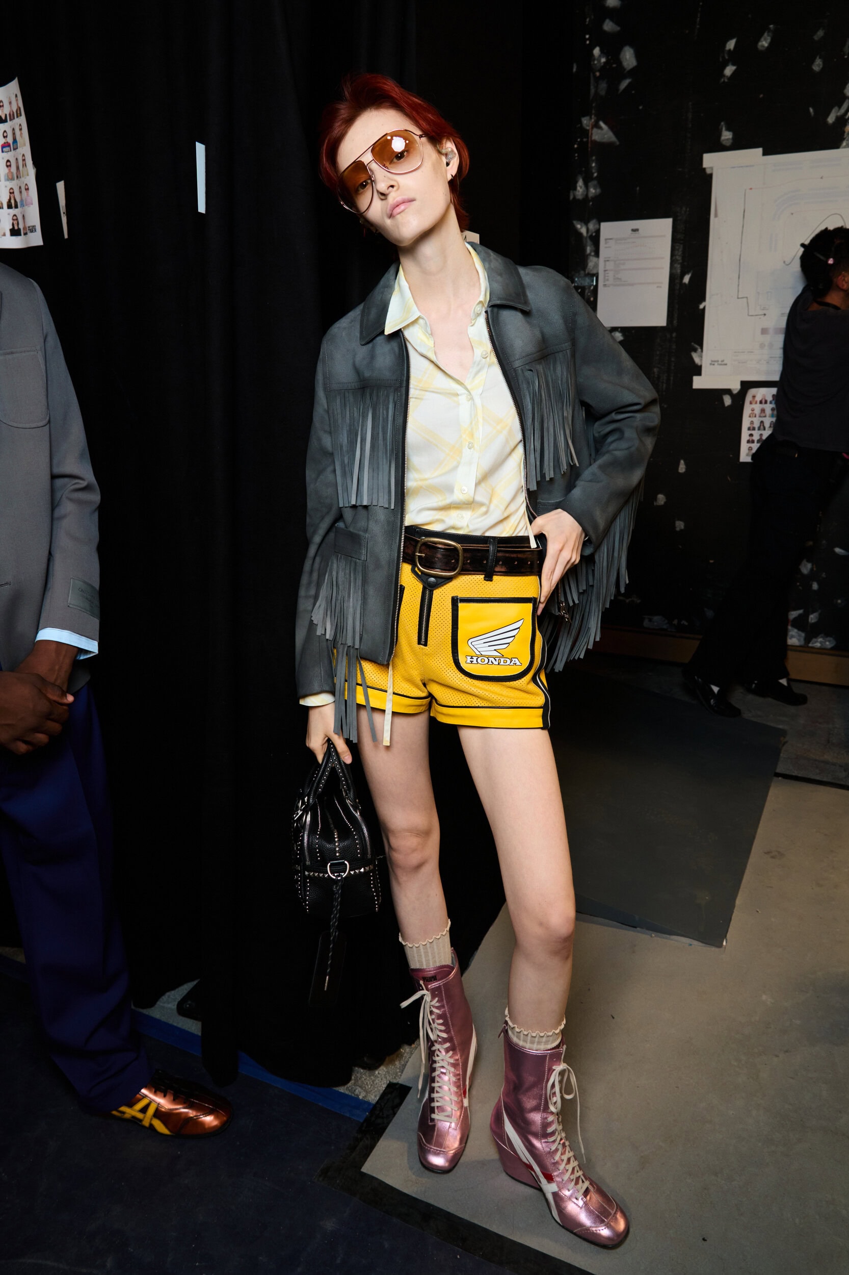 Onitsuka Tiger Spring 2027 Fashion Show Backstage