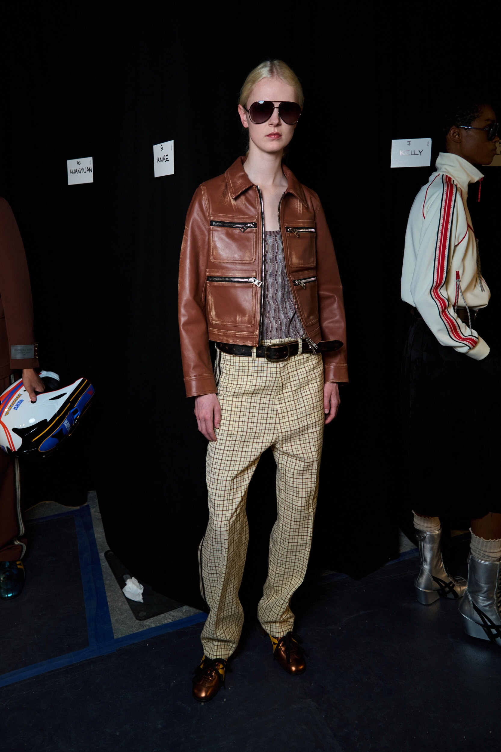 Onitsuka Tiger Spring 2027 Fashion Show Backstage