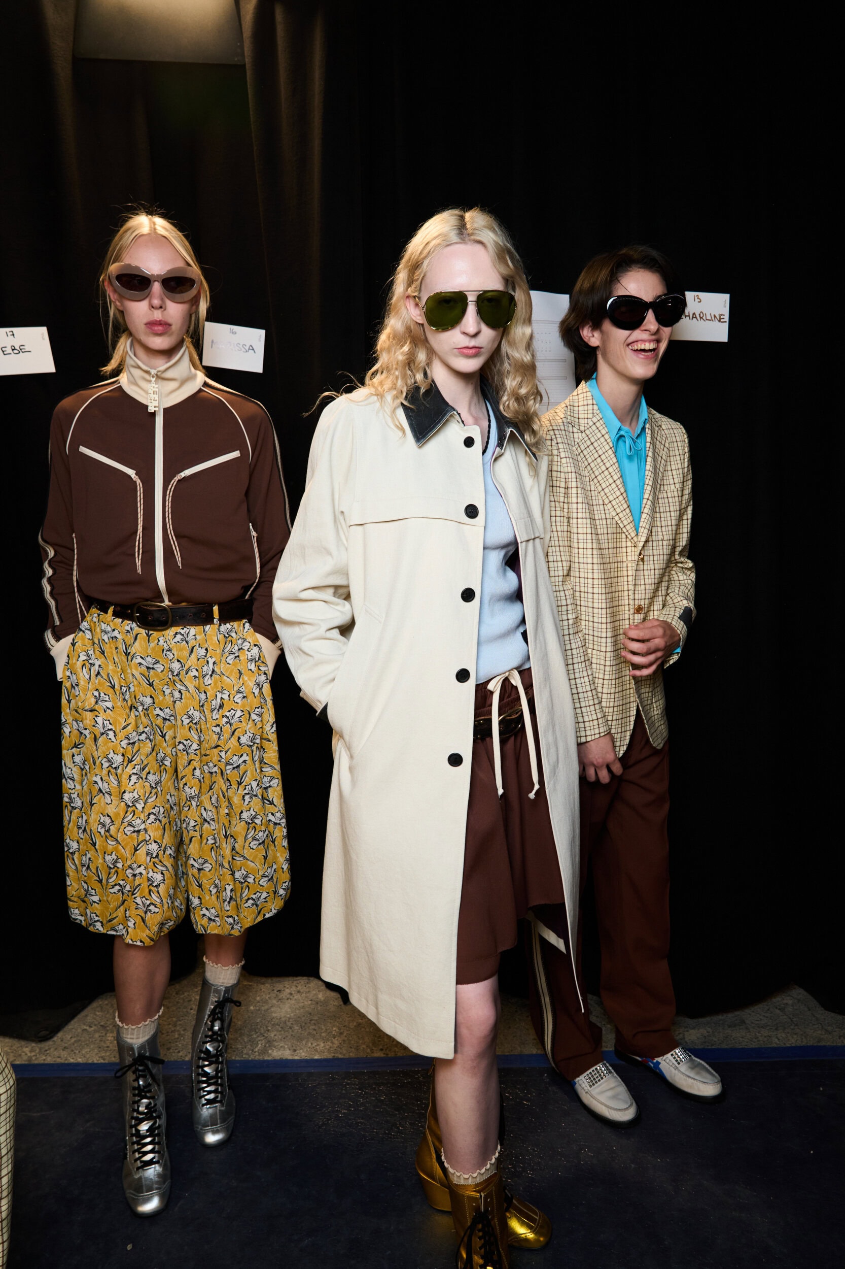 Onitsuka Tiger Spring 2027 Fashion Show Backstage
