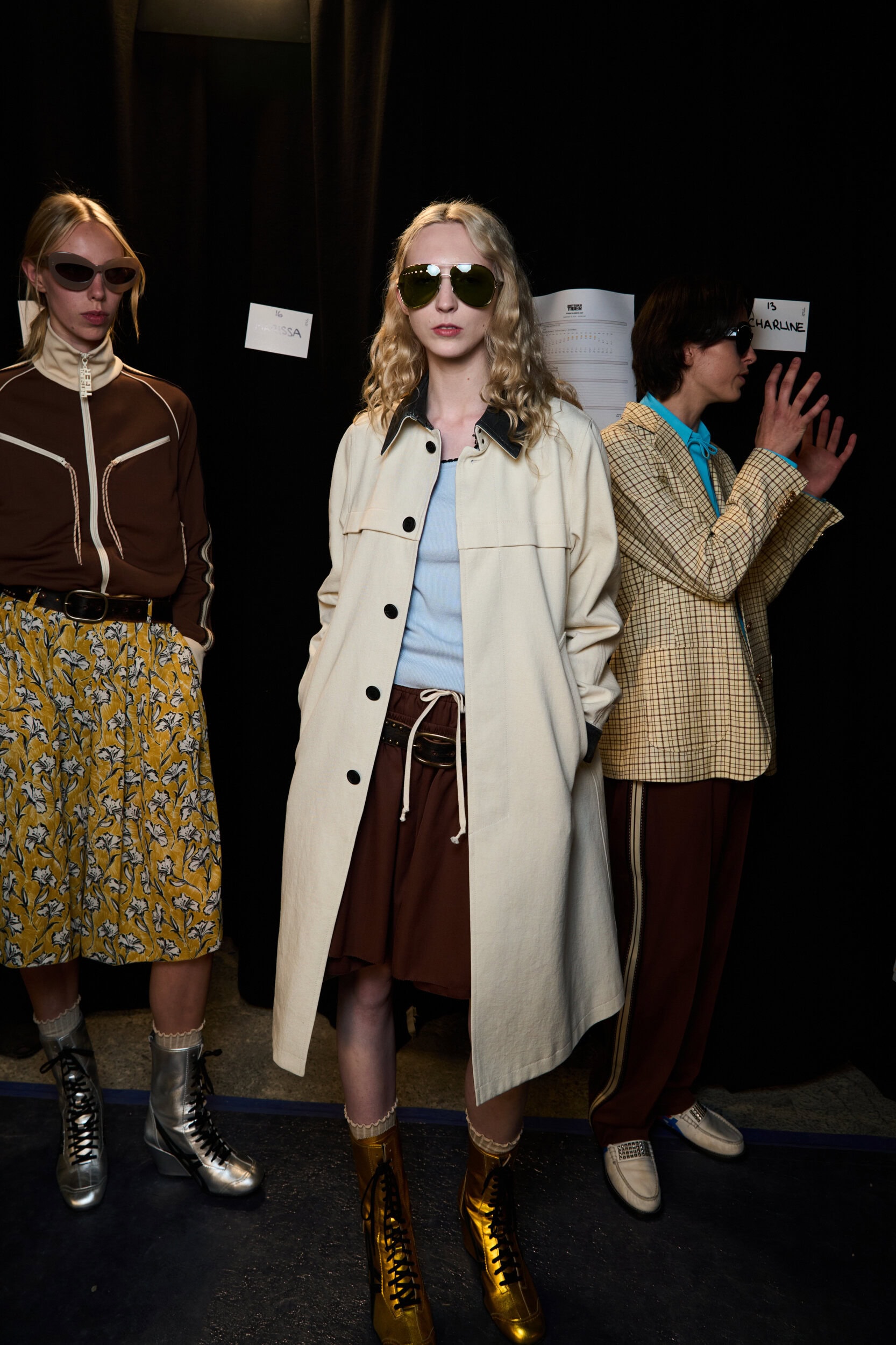 Onitsuka Tiger Spring 2027 Fashion Show Backstage
