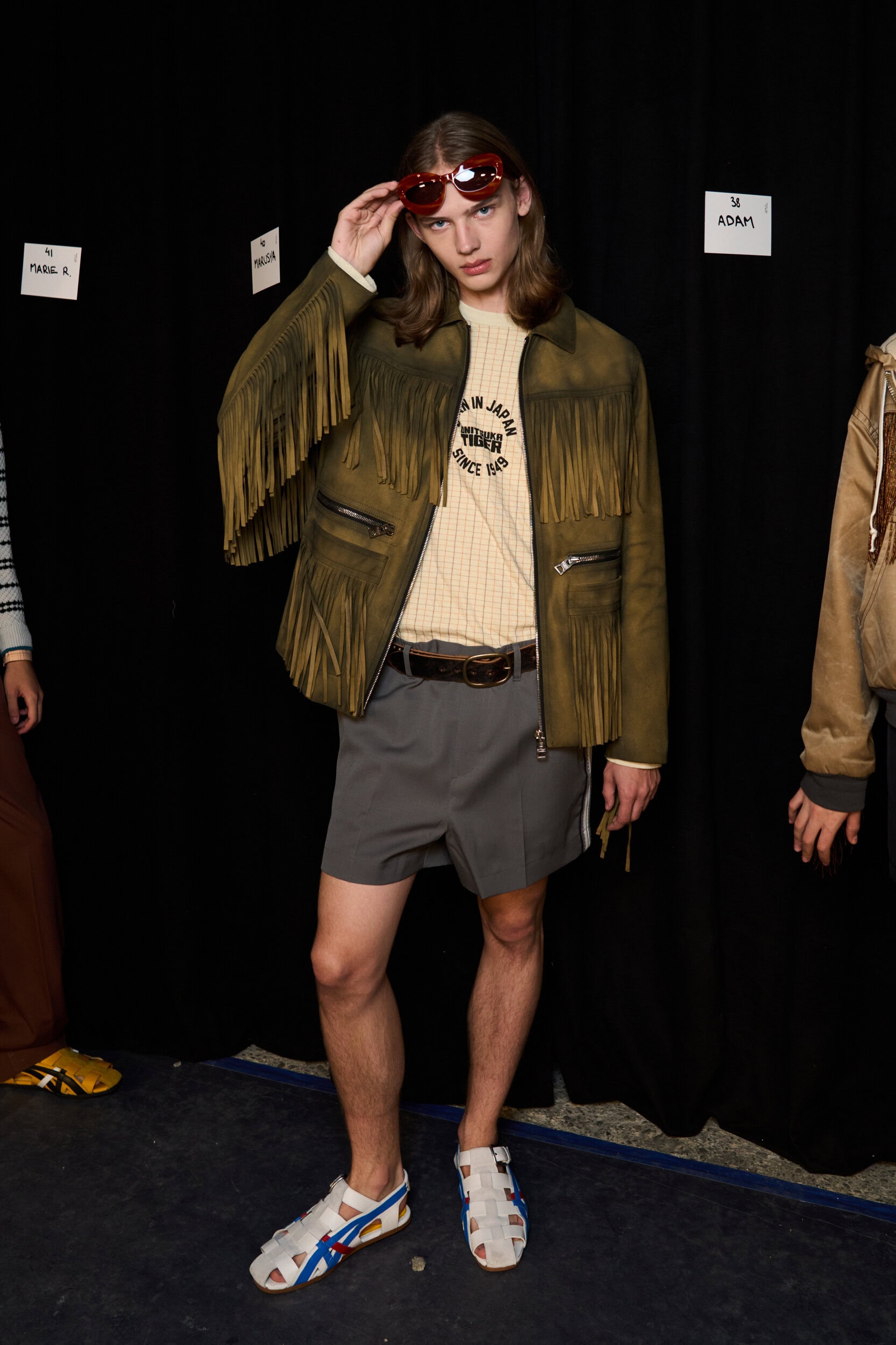 Onitsuka Tiger Spring 2027 Fashion Show Backstage