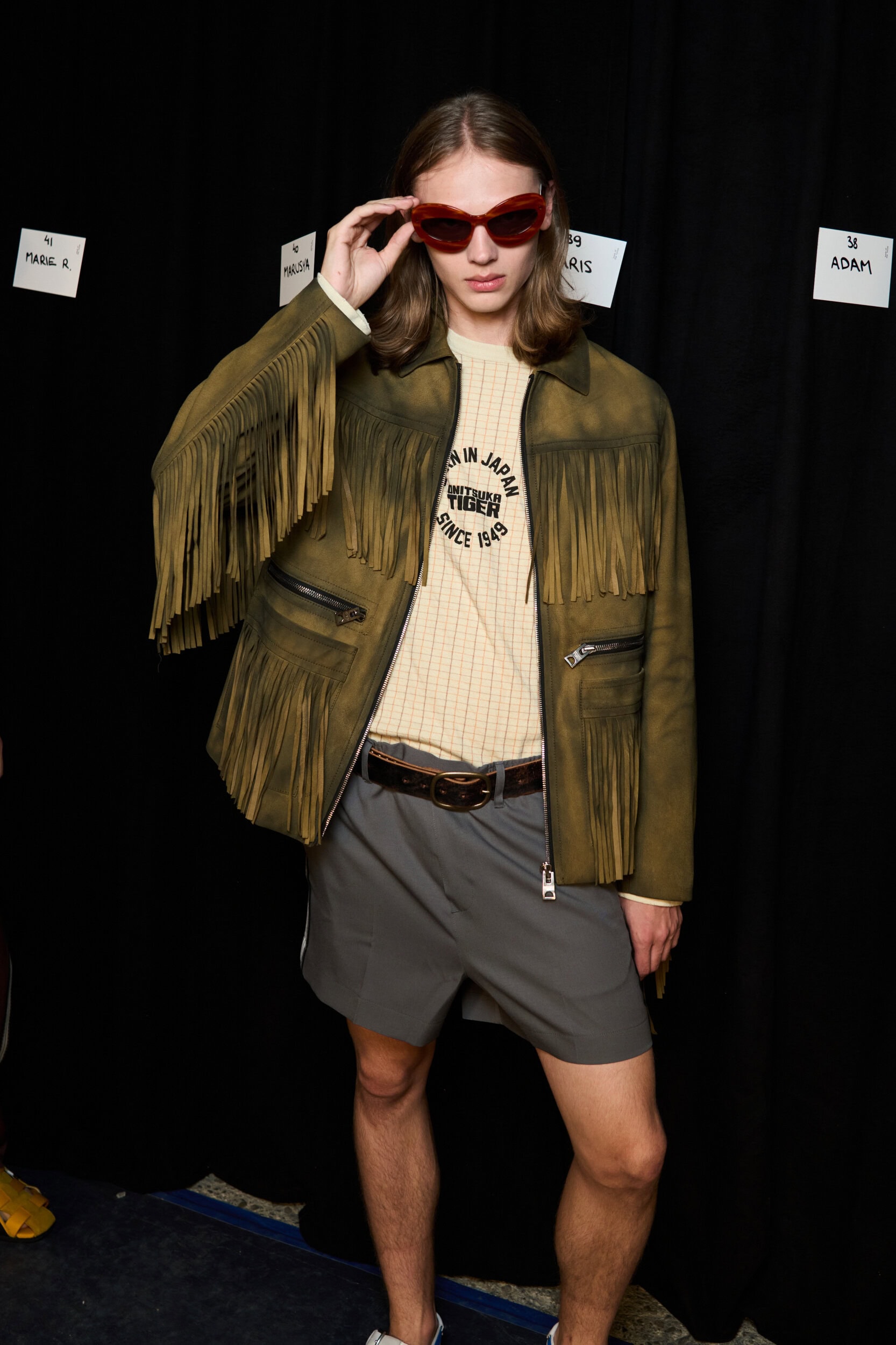 Onitsuka Tiger Spring 2027 Fashion Show Backstage