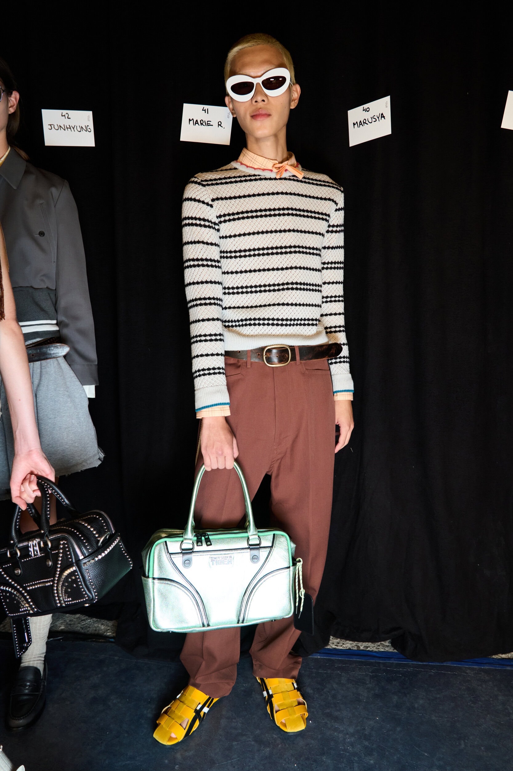 Onitsuka Tiger Spring 2027 Fashion Show Backstage