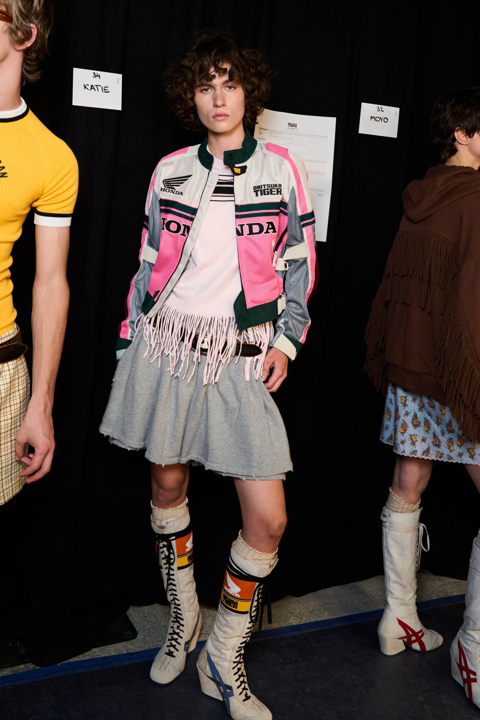 Onitsuka Tiger Spring 2027 Fashion Show Backstage