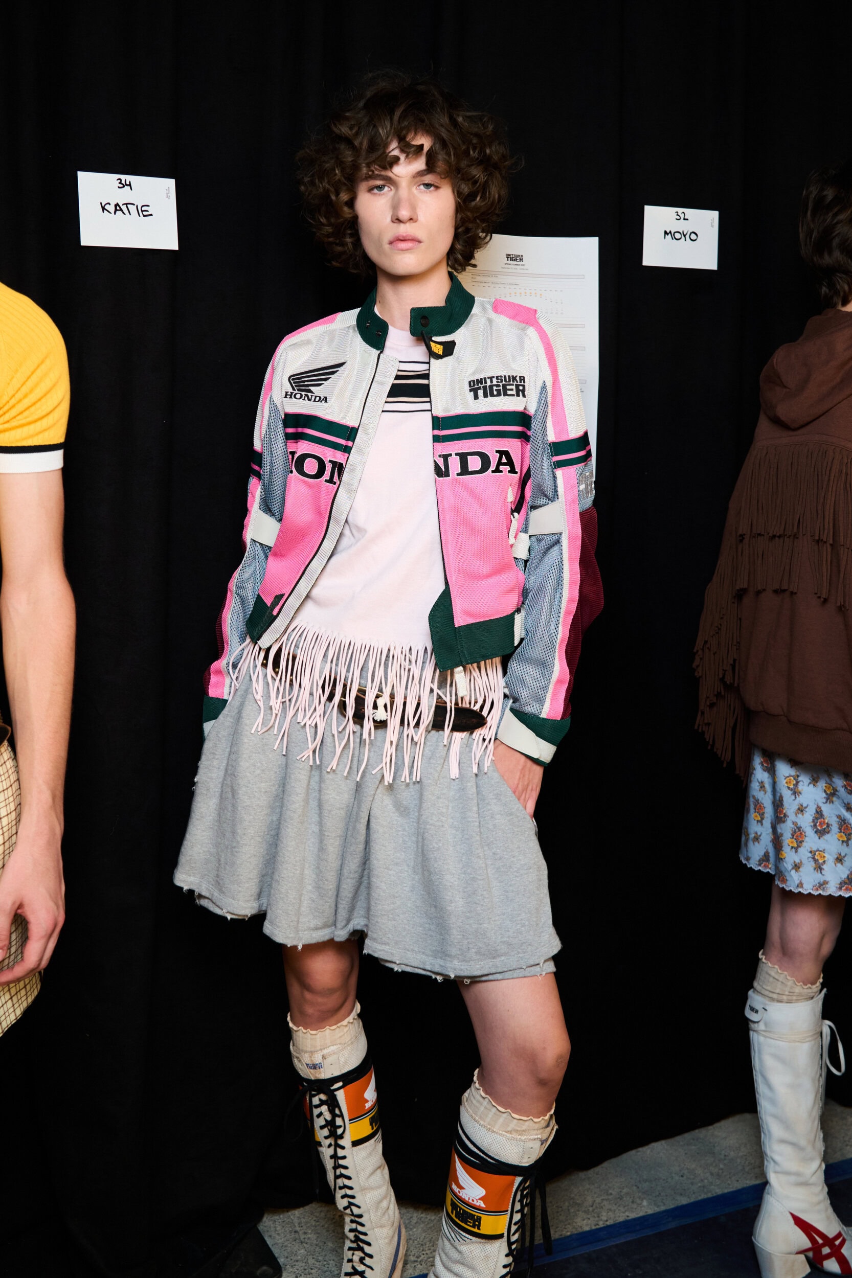 Onitsuka Tiger Spring 2027 Fashion Show Backstage