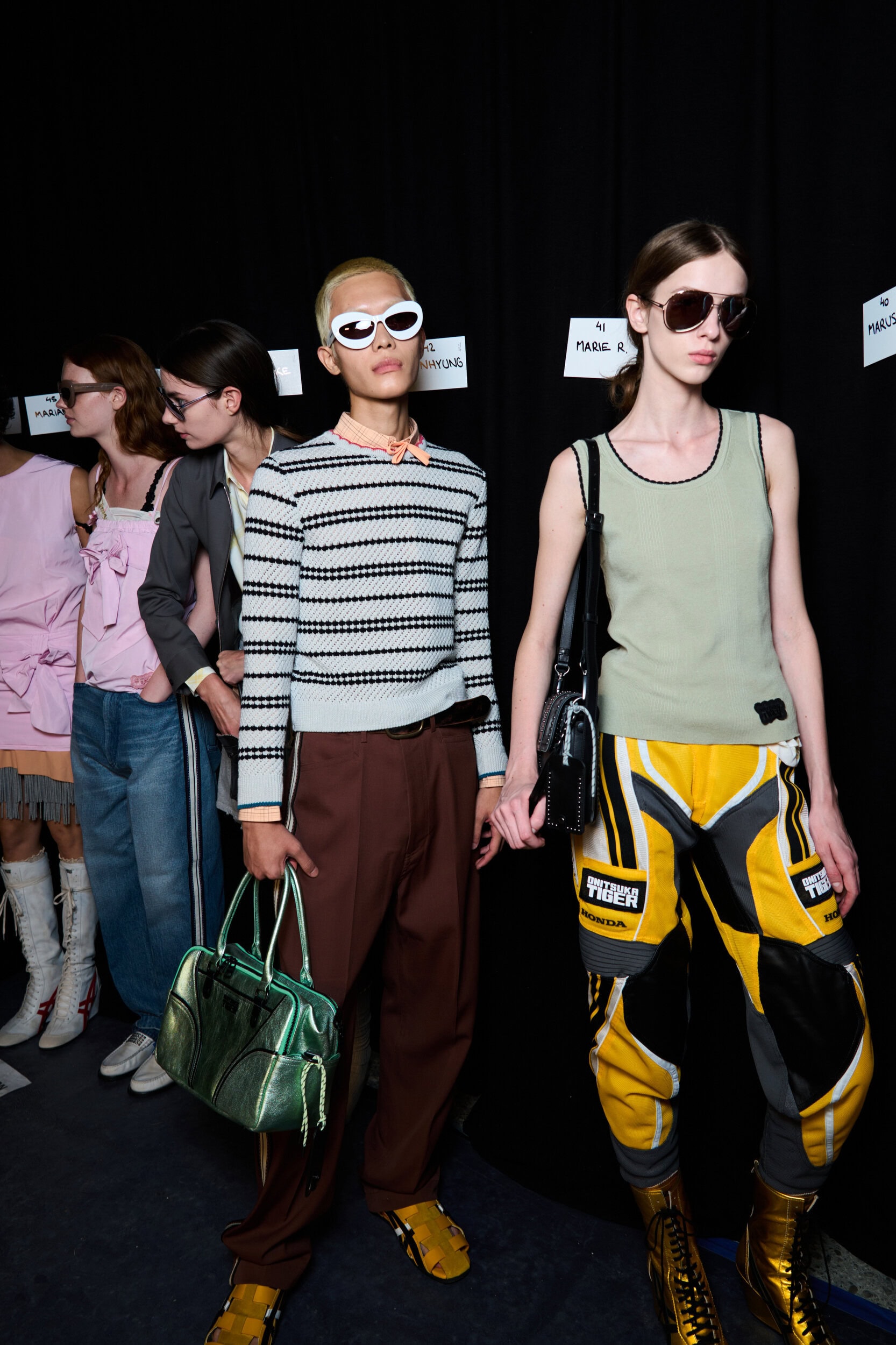 Onitsuka Tiger Spring 2027 Fashion Show Backstage