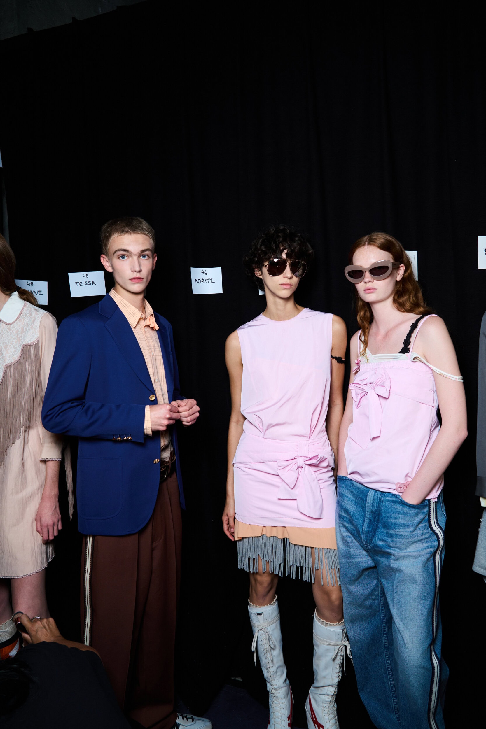 Onitsuka Tiger Spring 2027 Fashion Show Backstage