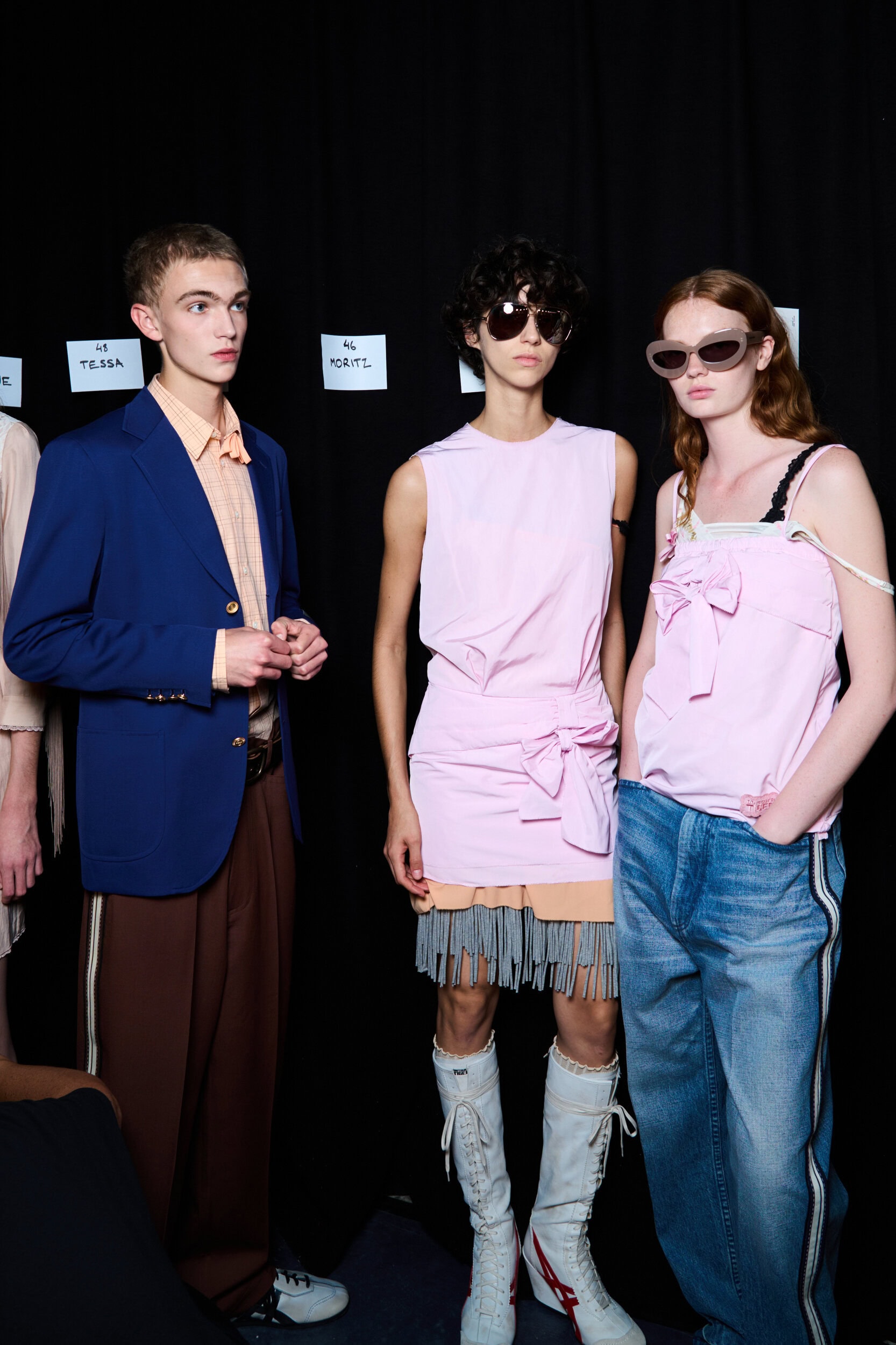 Onitsuka Tiger Spring 2027 Fashion Show Backstage