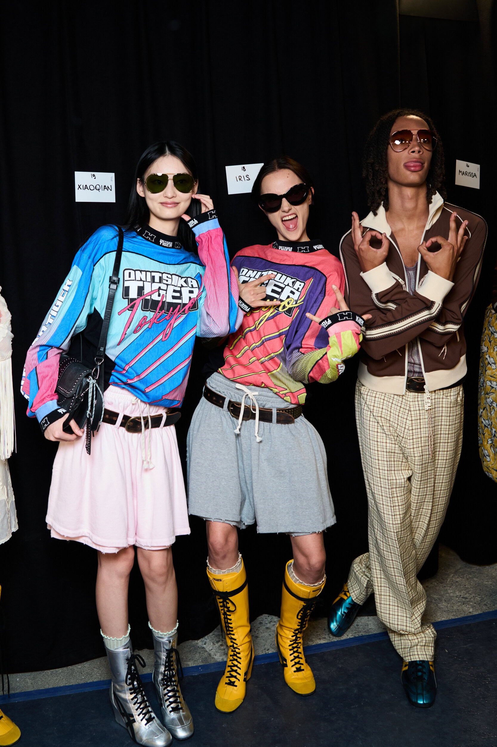 Onitsuka Tiger Spring 2027 Fashion Show Backstage