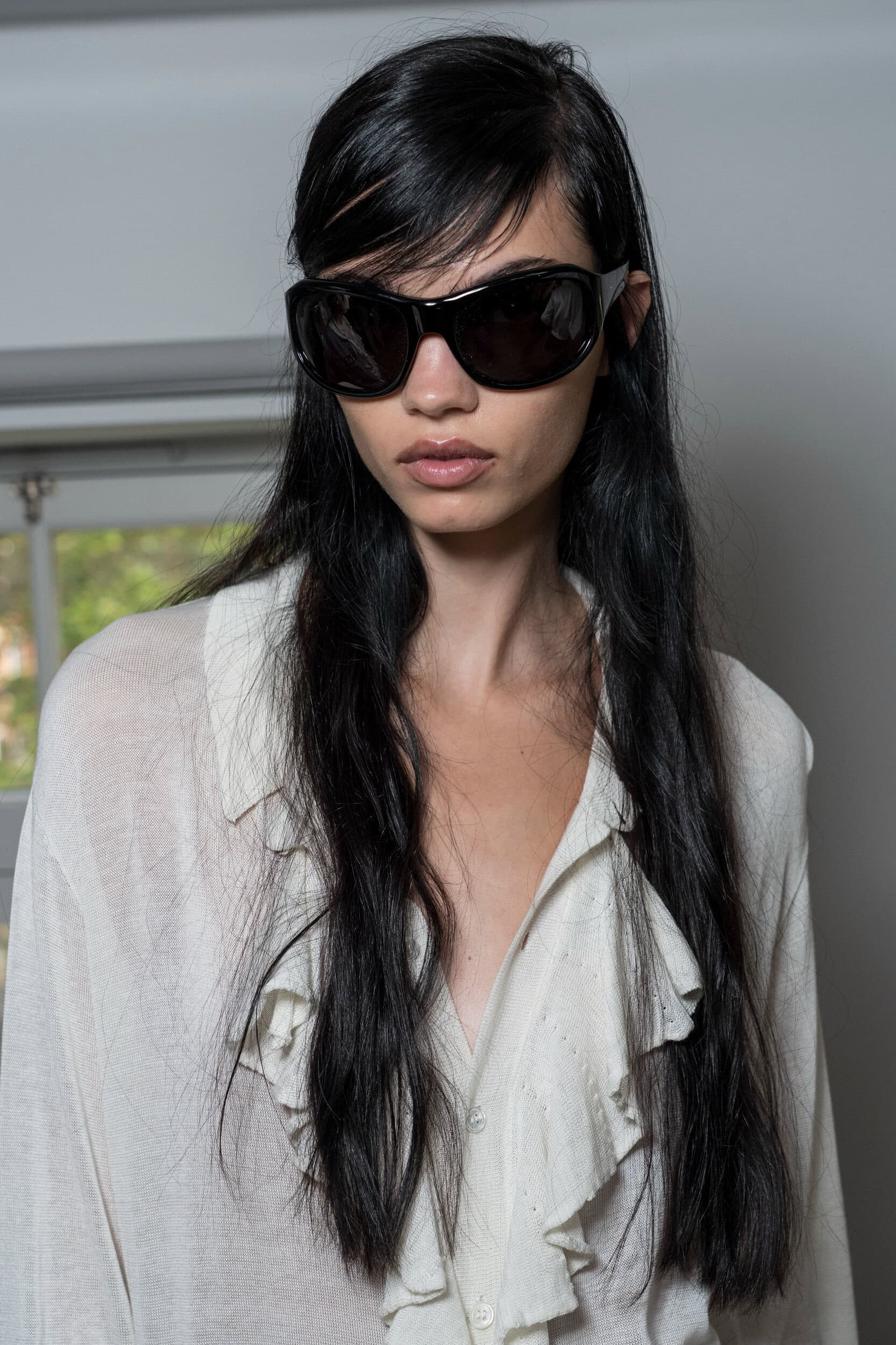 Oscar Ouyang Spring 2027 Fashion Show Backstage