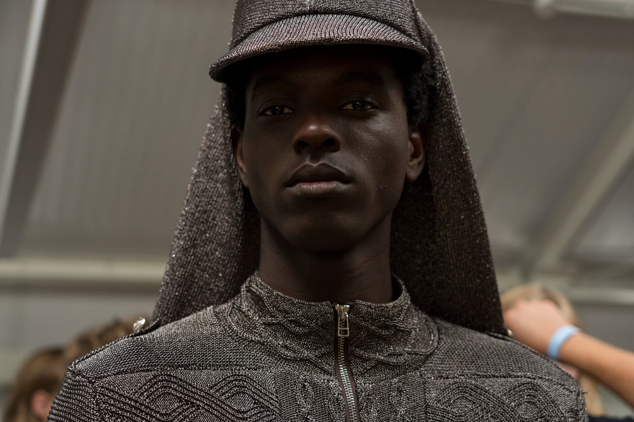 Oscar Ouyang Spring 2027 Fashion Show Backstage