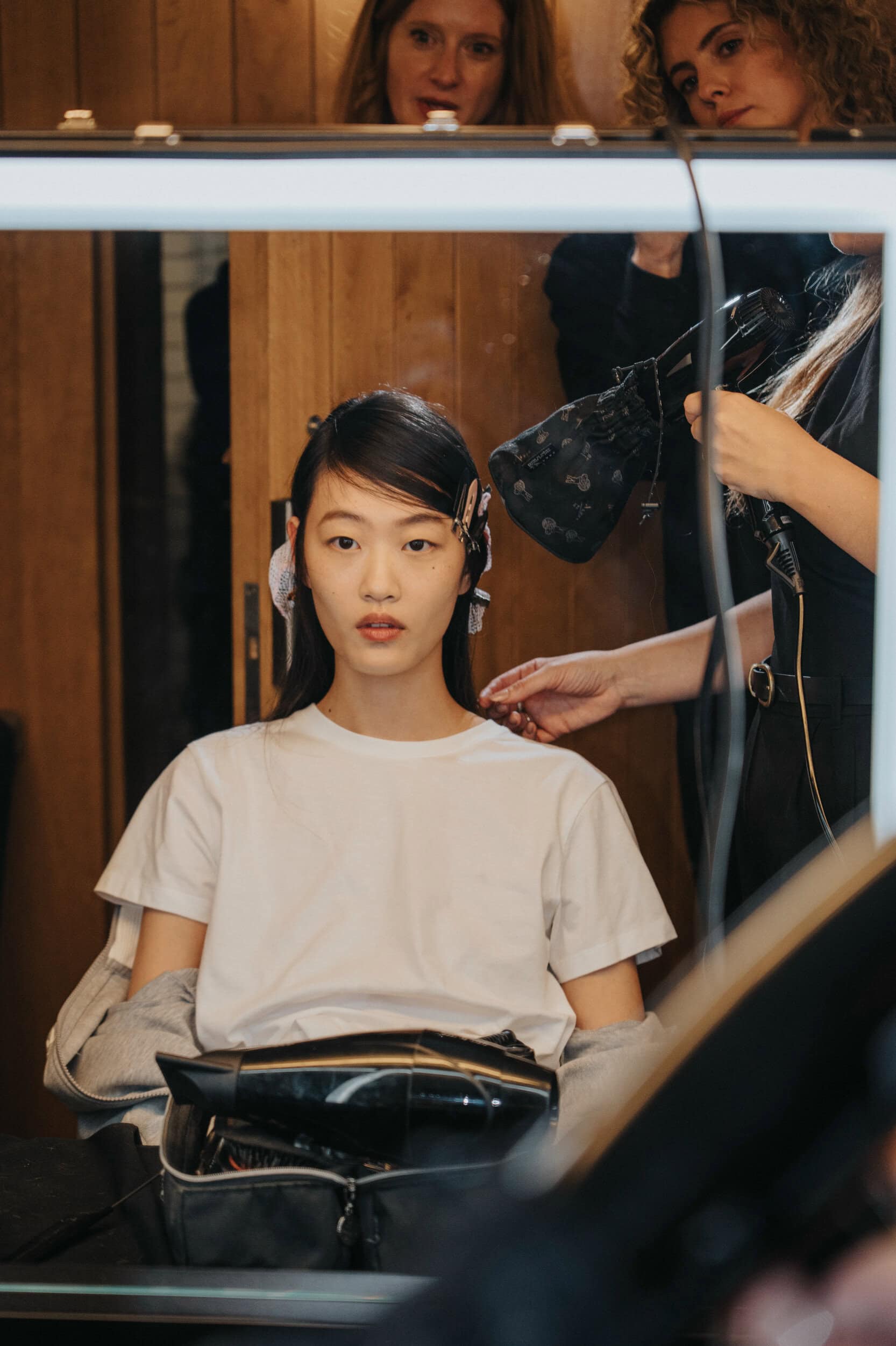 Oscar Ouyang Spring 2027 Fashion Show Backstage