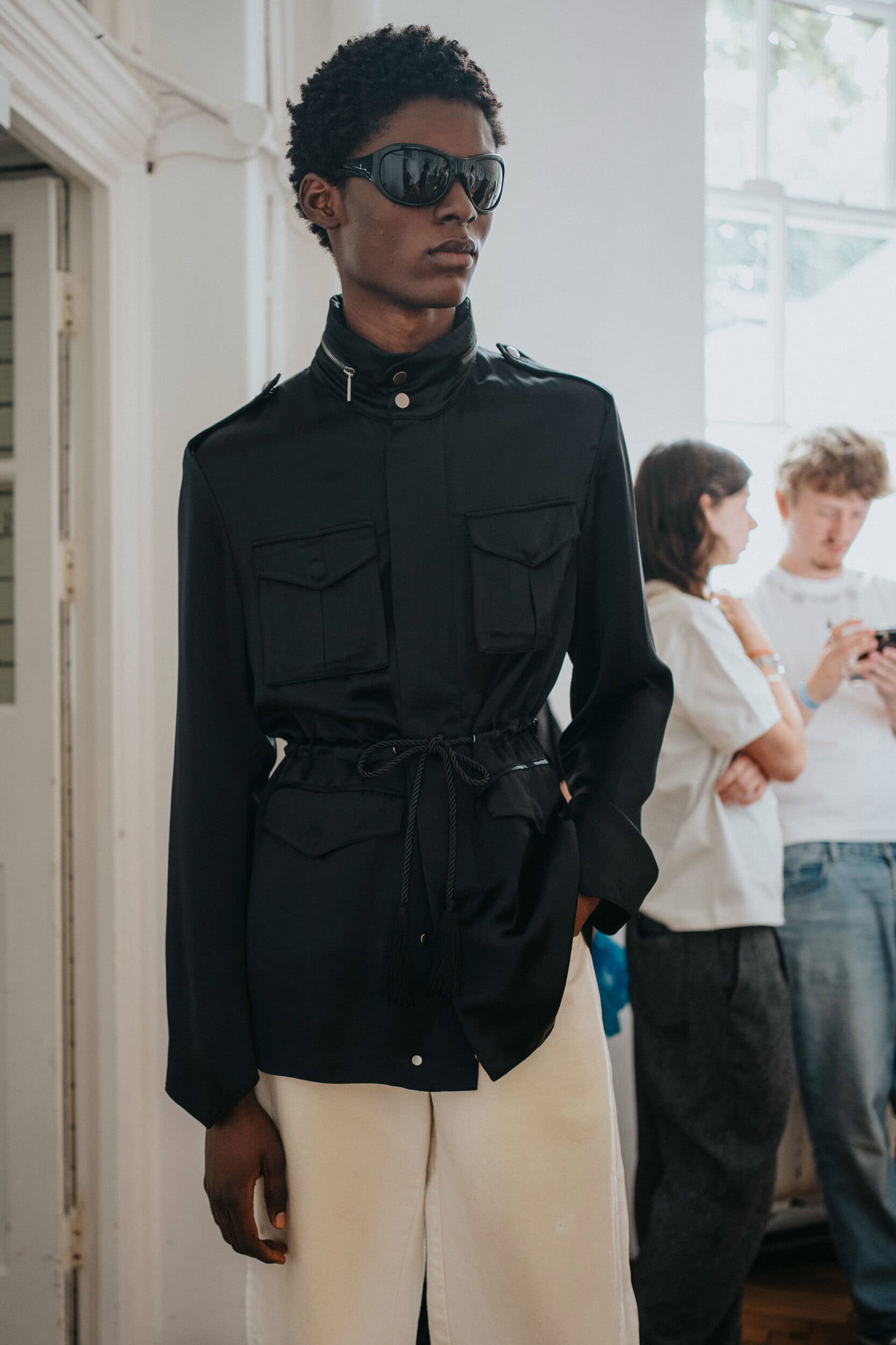 Oscar Ouyang Spring 2027 Fashion Show Backstage