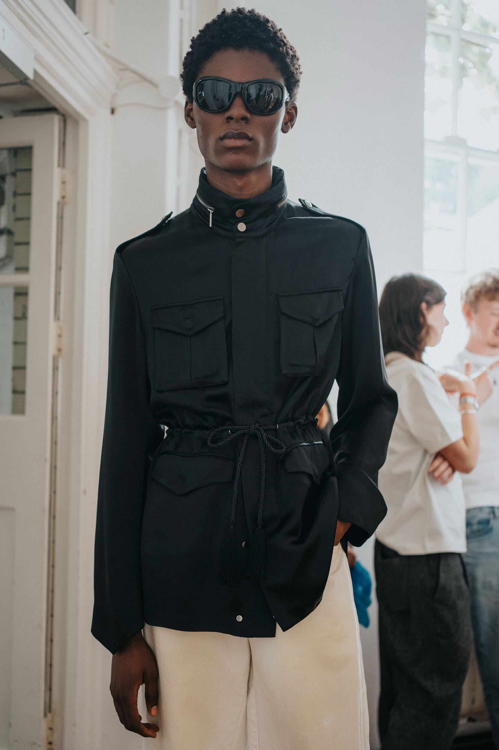 Oscar Ouyang Spring 2027 Fashion Show Backstage