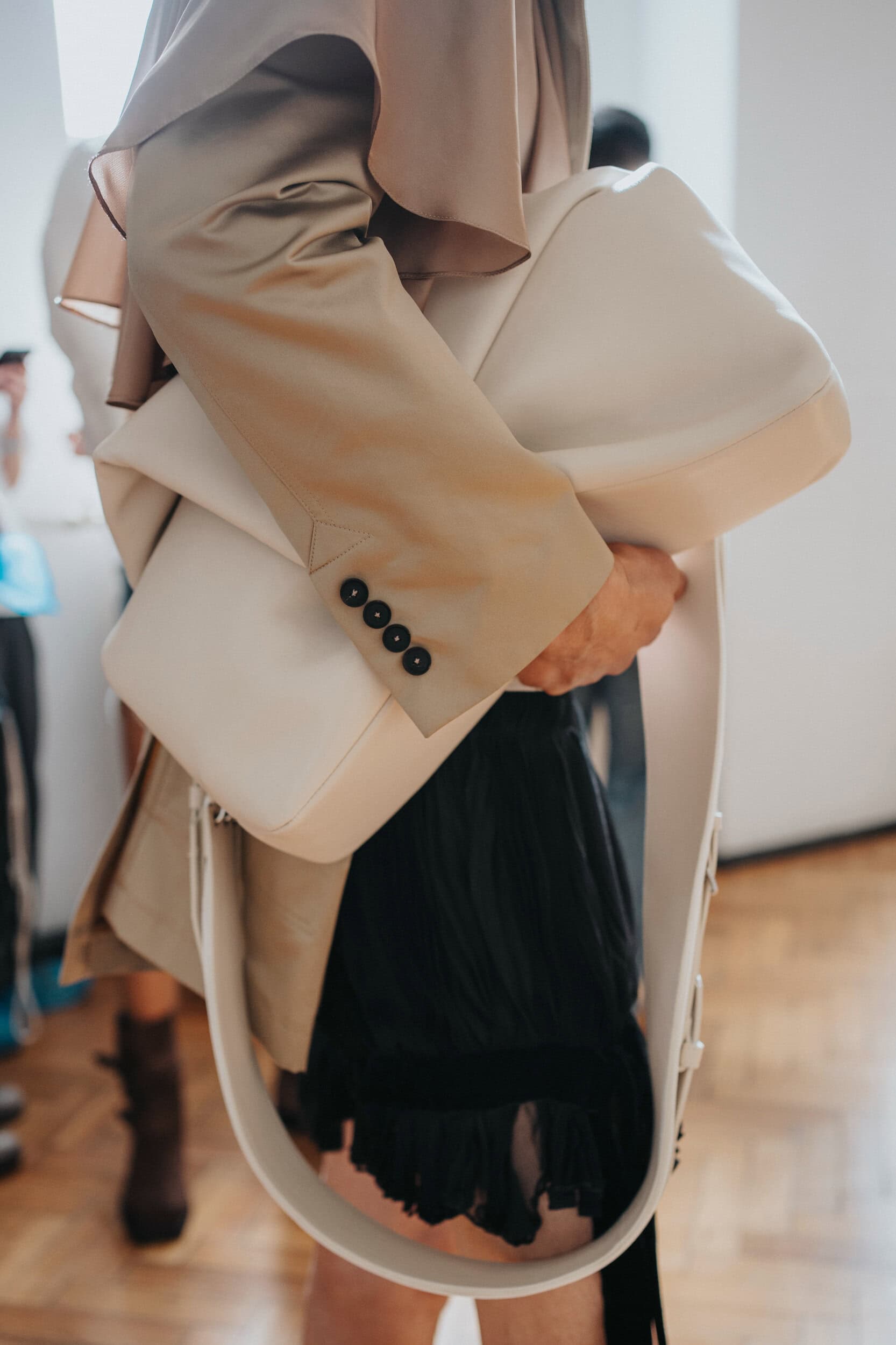 Oscar Ouyang Spring 2027 Fashion Show Backstage