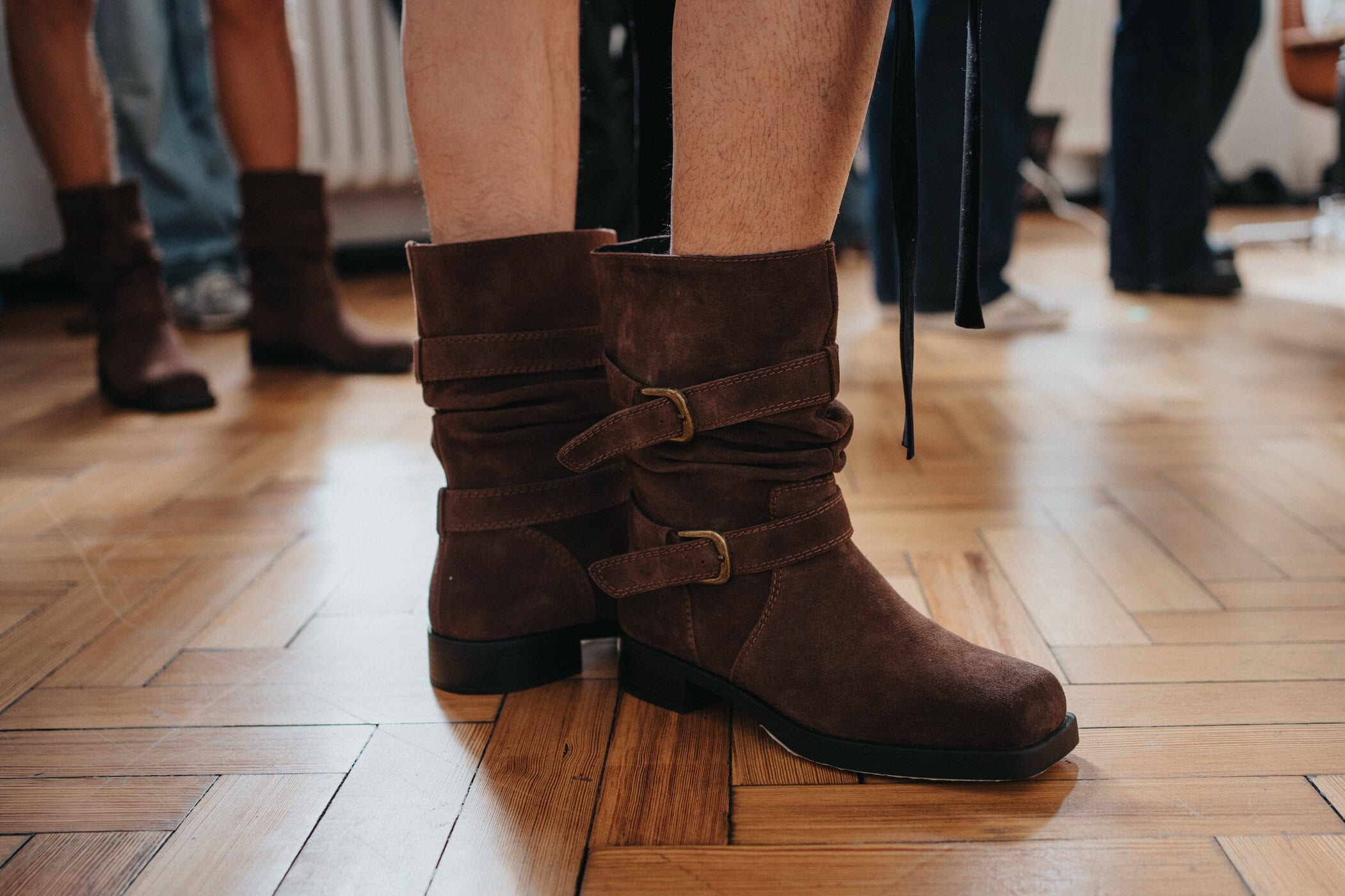Oscar Ouyang Spring 2027 Fashion Show Backstage