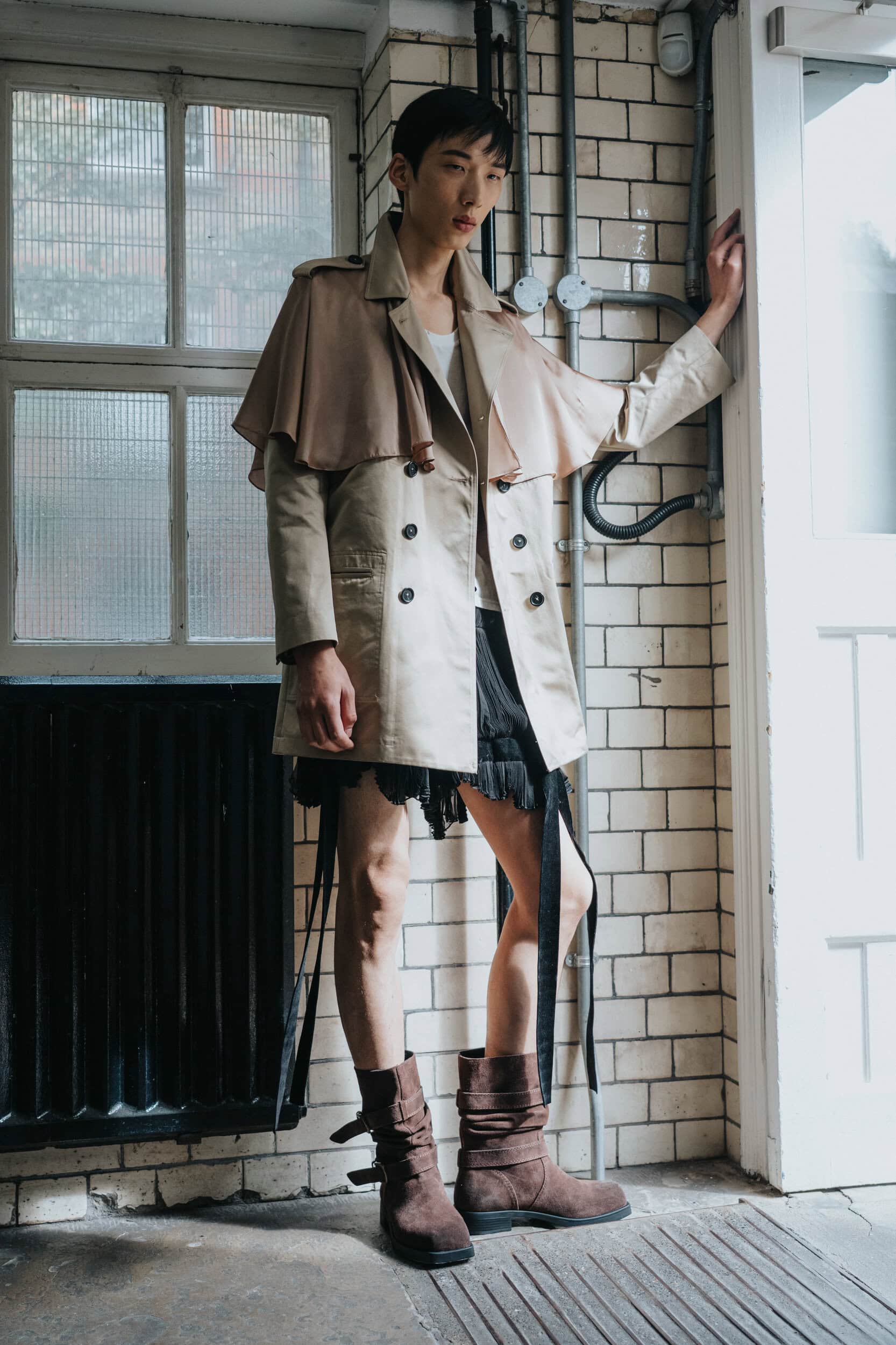 Oscar Ouyang Spring 2027 Fashion Show Backstage