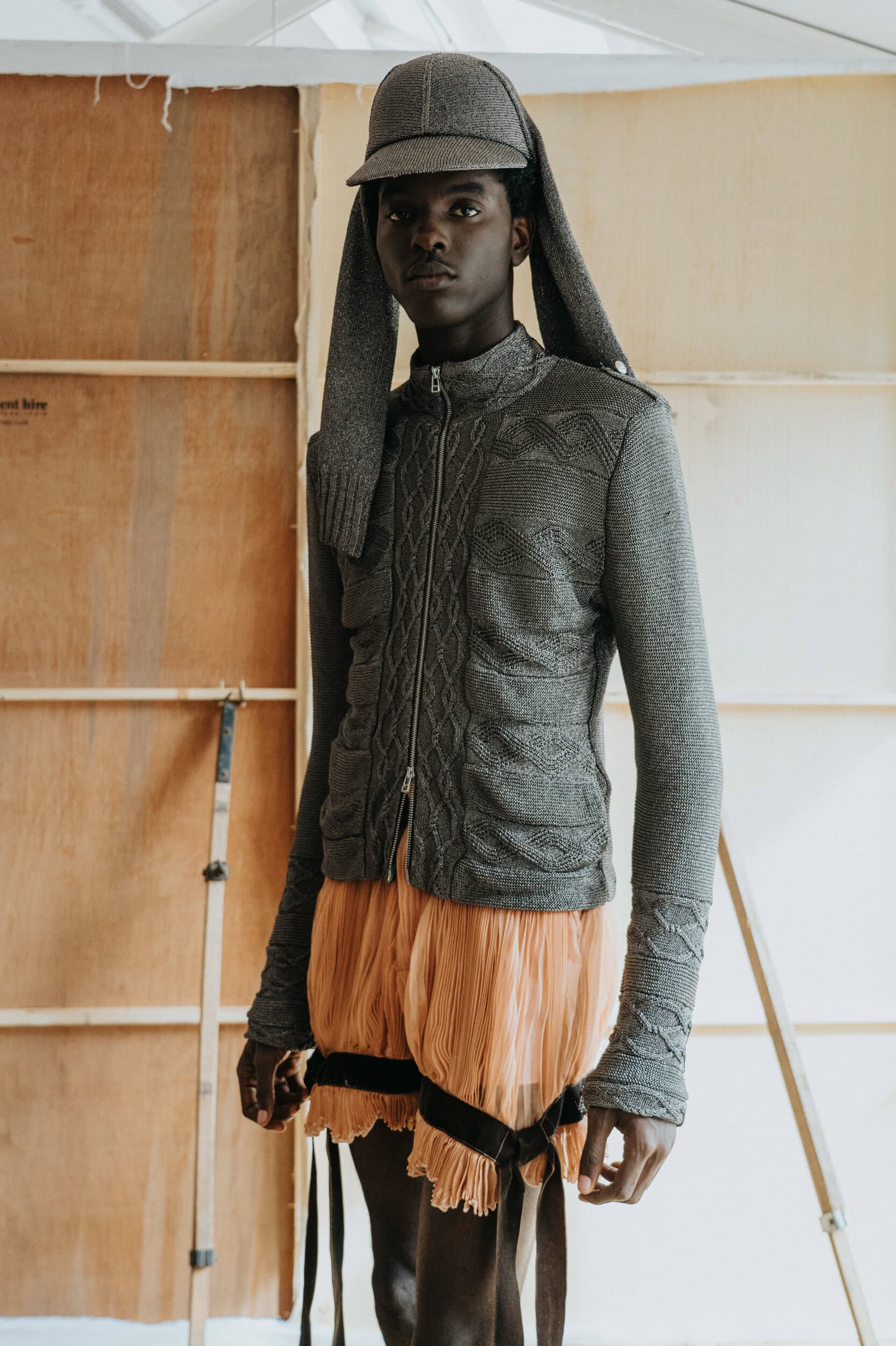 Oscar Ouyang Spring 2027 Fashion Show Backstage
