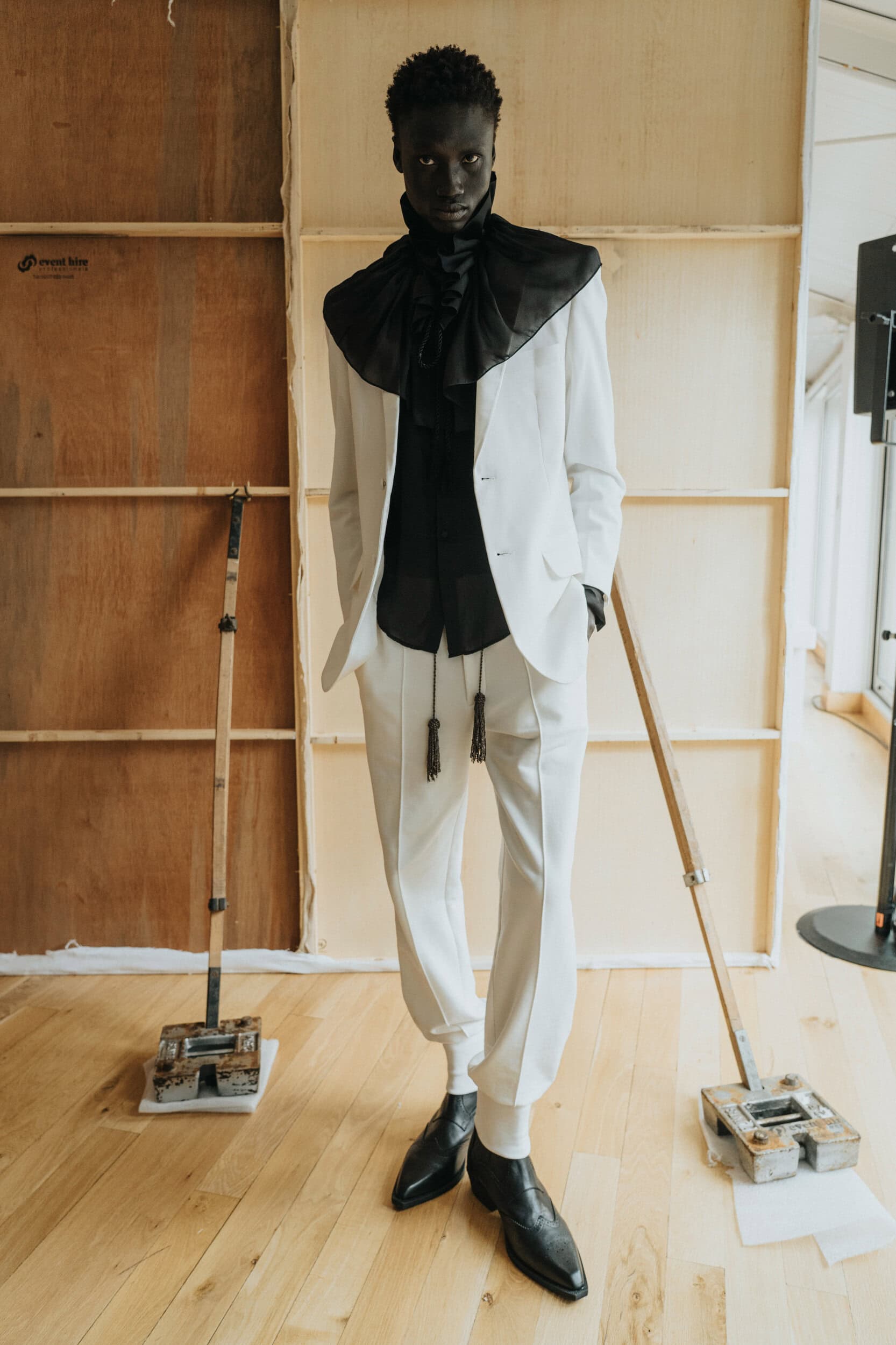 Oscar Ouyang Spring 2027 Fashion Show Backstage