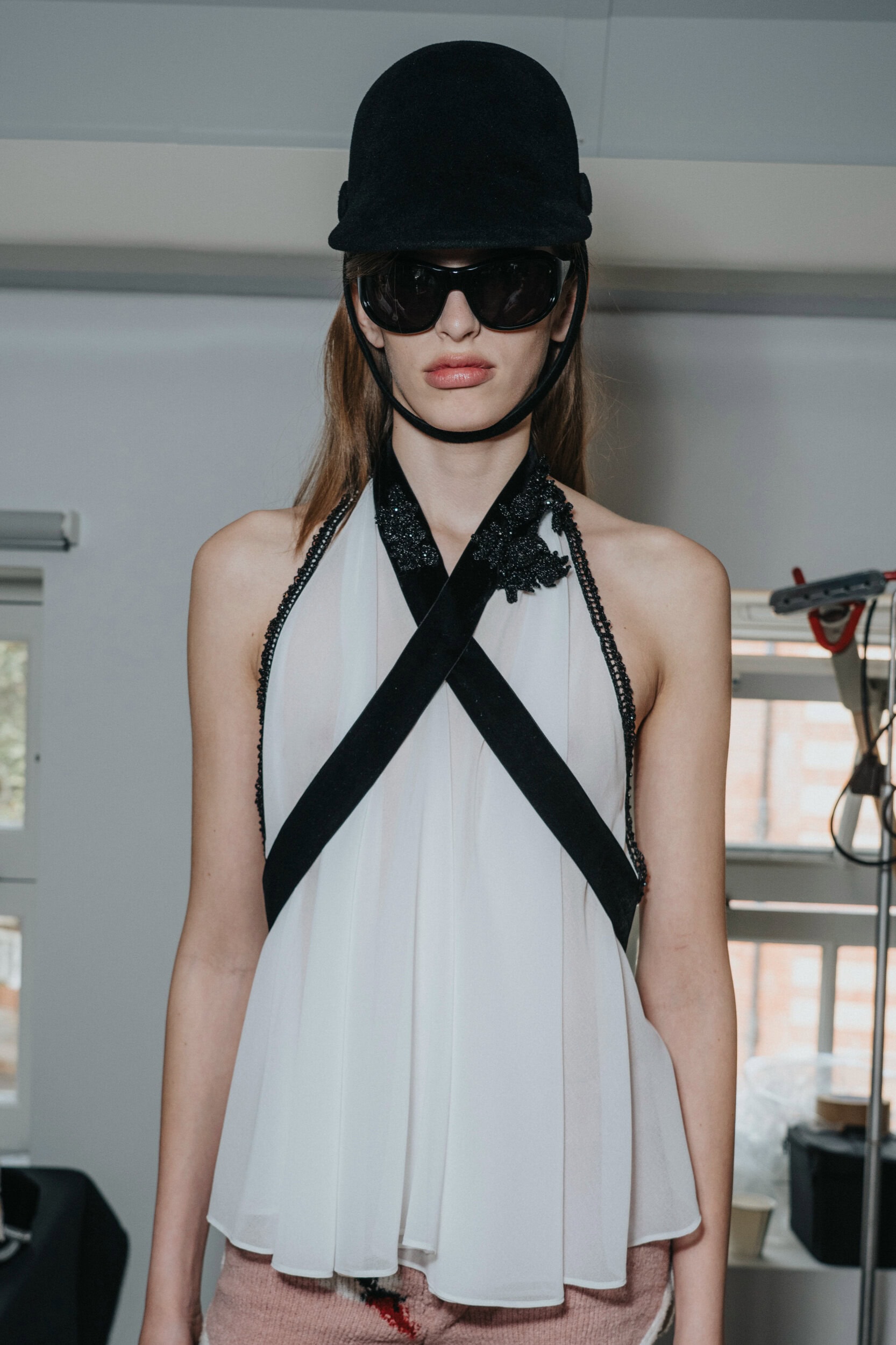 Oscar Ouyang Spring 2027 Fashion Show Backstage