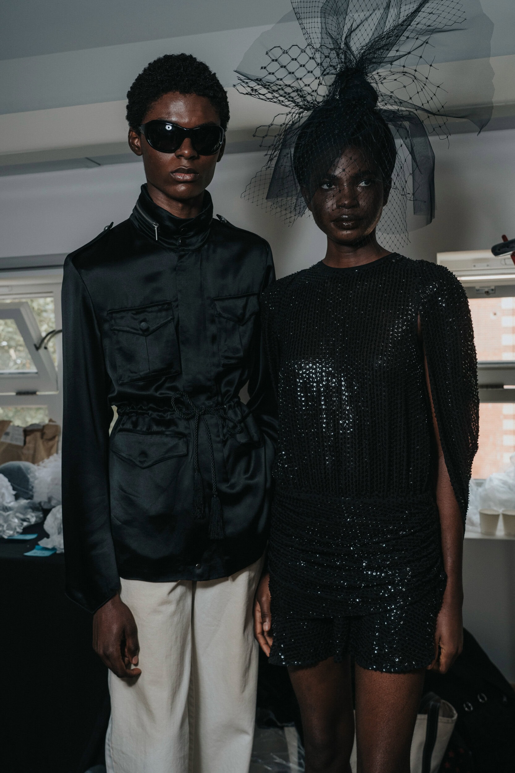 Oscar Ouyang Spring 2027 Fashion Show Backstage
