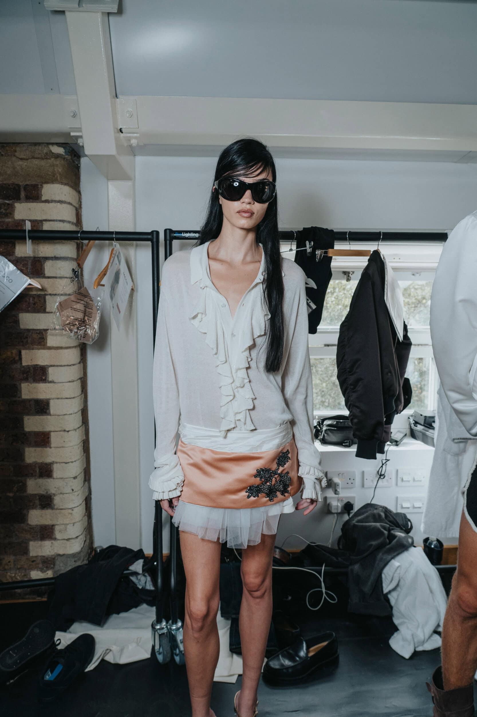 Oscar Ouyang Spring 2027 Fashion Show Backstage