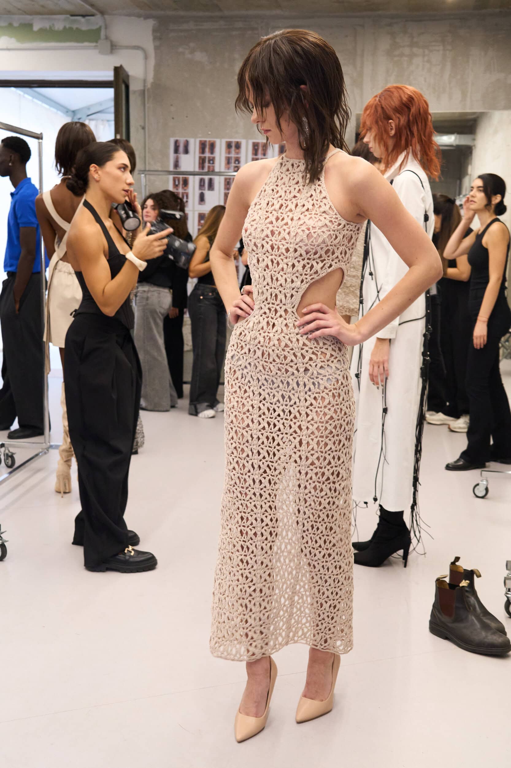 Edis Pala Spring 2027 Fashion Show Backstage