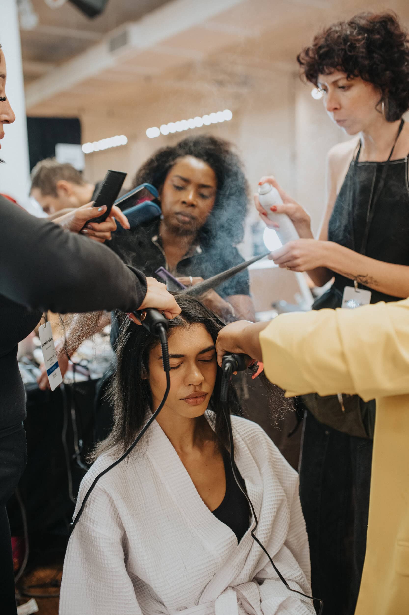 Pamella Rolland Spring 2027 Fashion Show Backstage