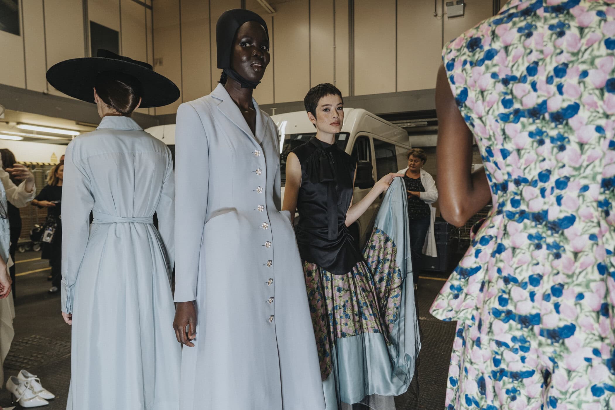 Patrick Mcdowell Spring 2027 Fashion Show Backstage