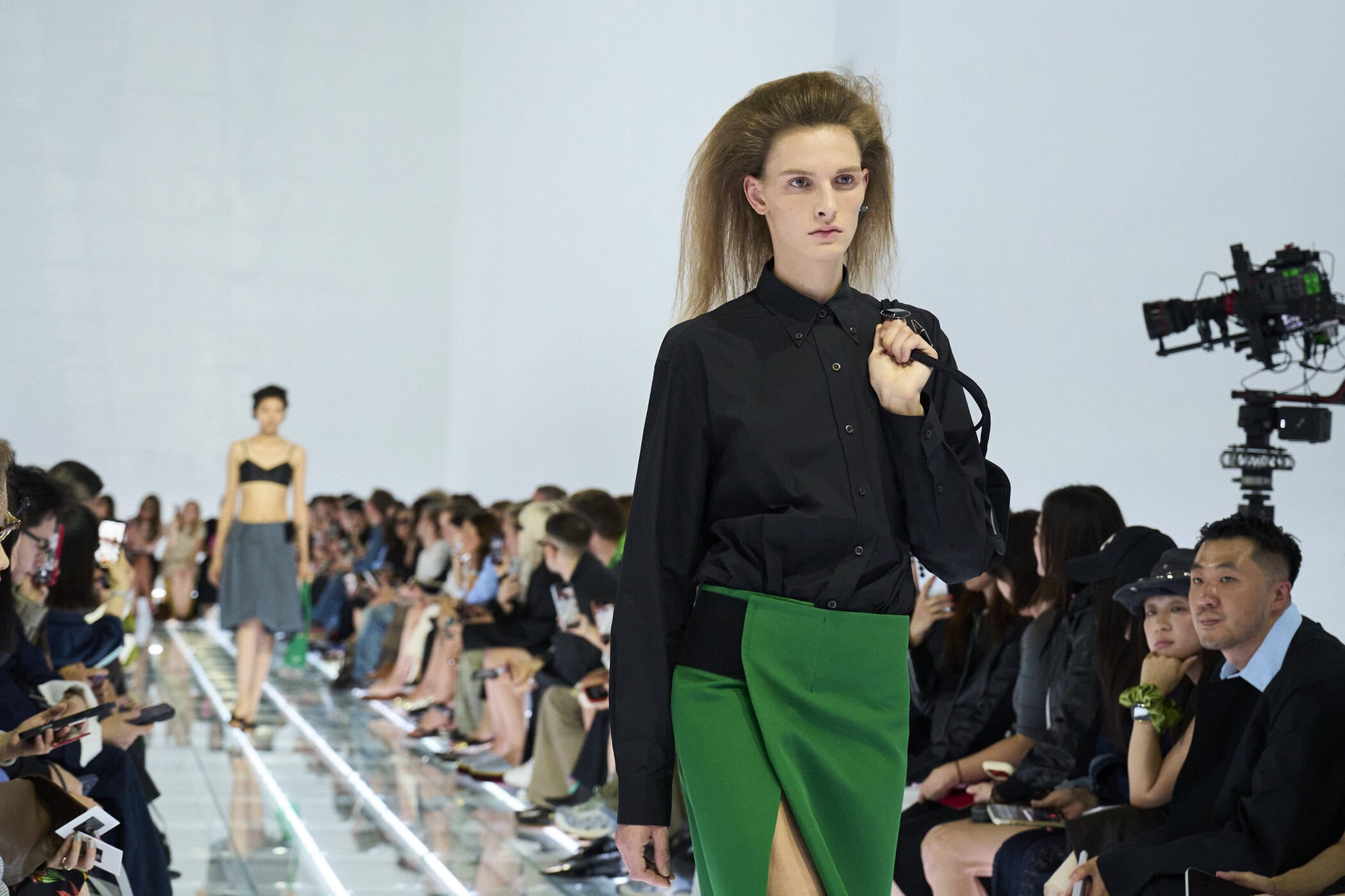 Prada Spring 2027 Fashion Show Atmosphere