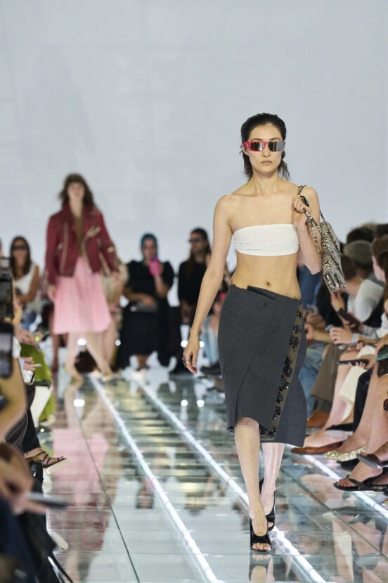Prada Spring 2027 Fashion Show Atmosphere