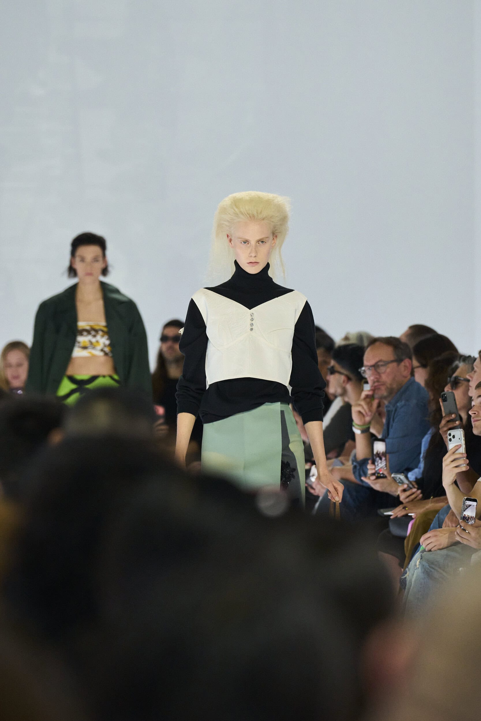 Prada Spring 2027 Fashion Show Atmosphere