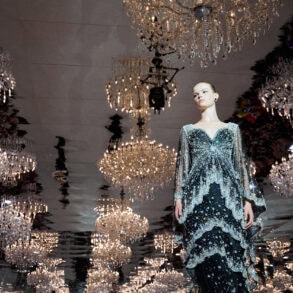 Richard Quinn Spring 2027 Fashion Show Atmosphere